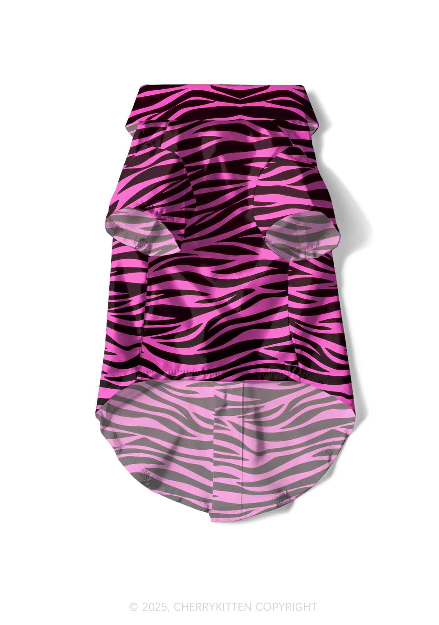 Pink Zebra Y2K Pet Shirts Cherrykitten - Image 4