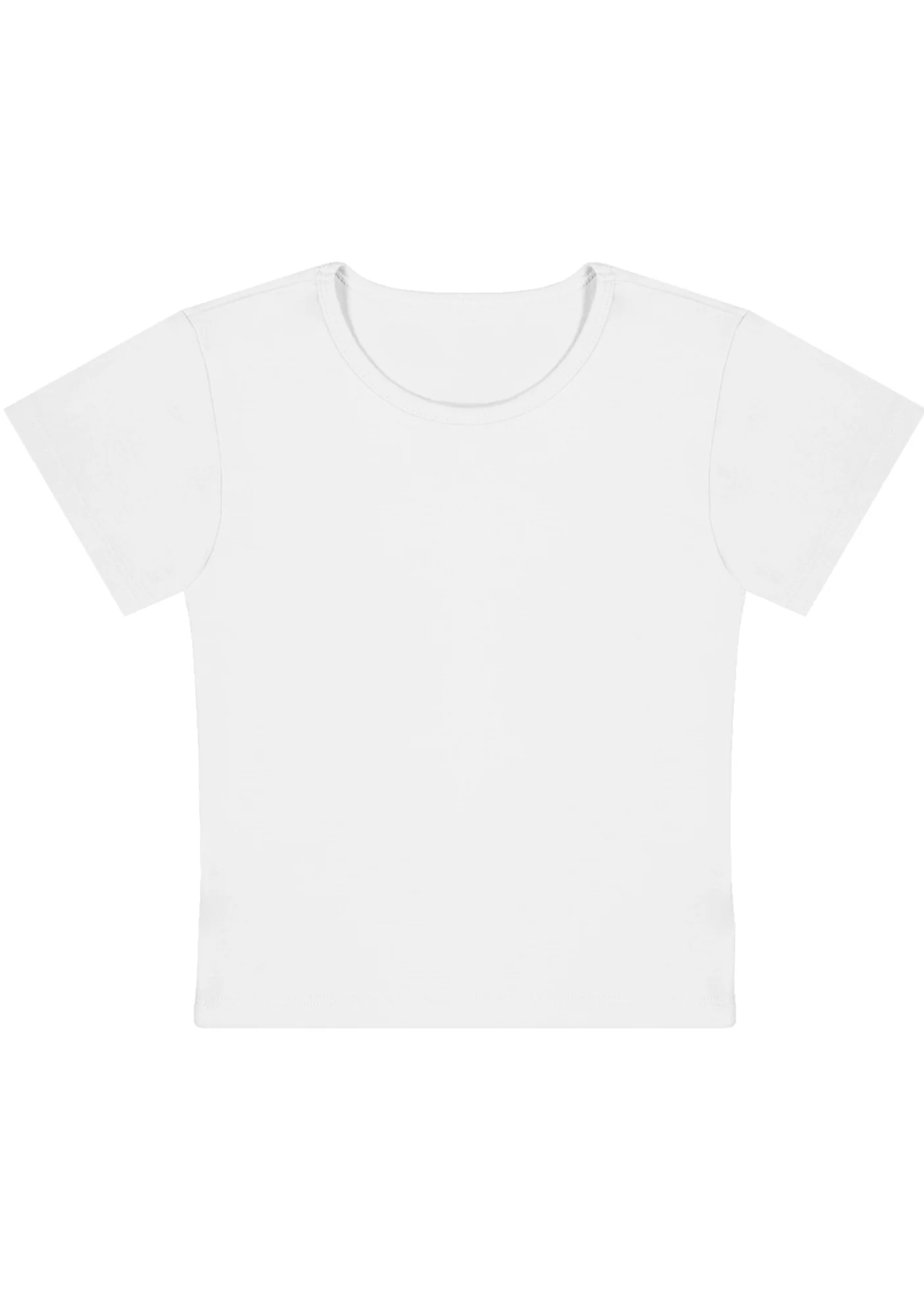 Plain Y2K Baby Tee - Image 2