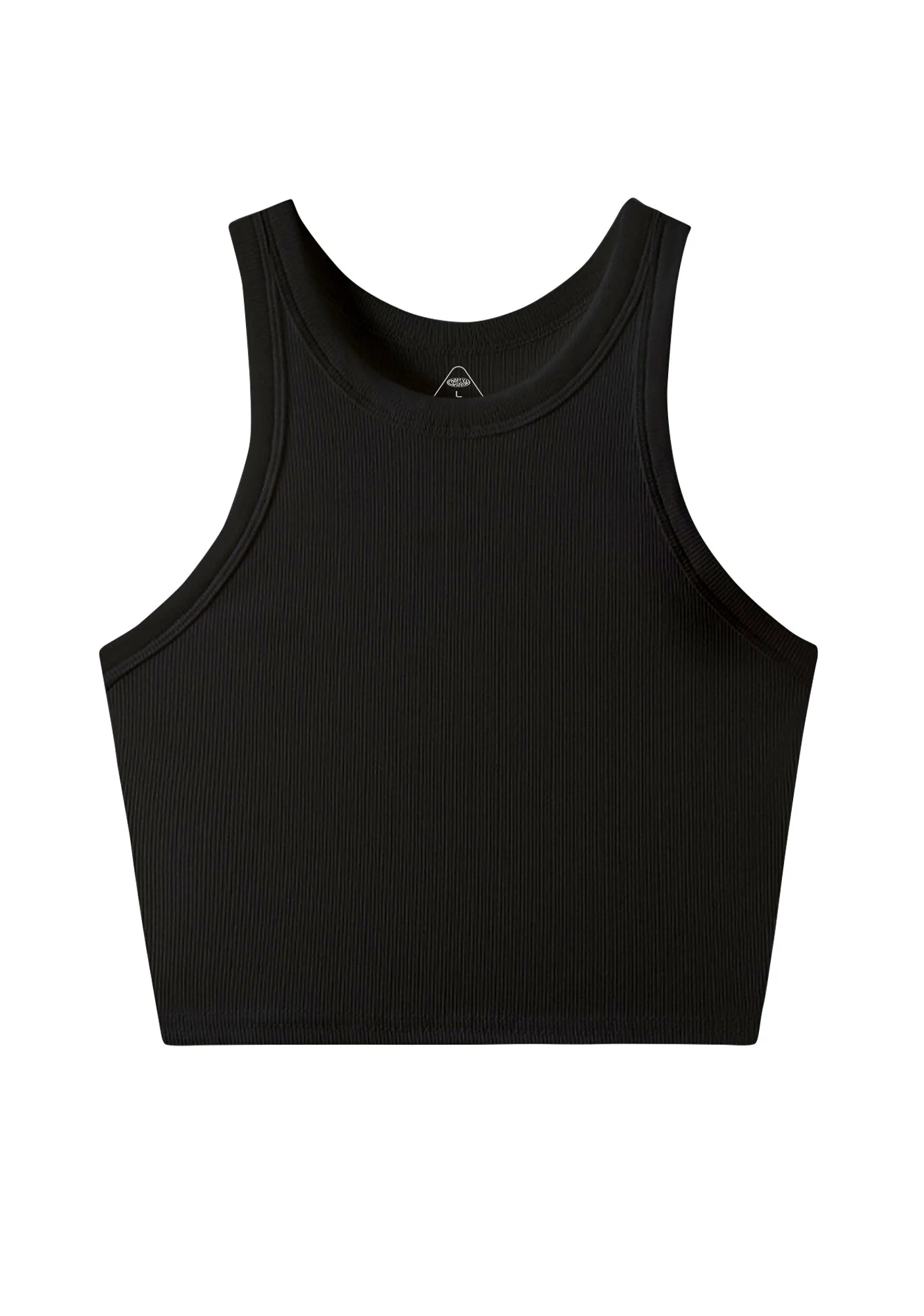 Plain Y2K Crop Tank Top Cherrykitten - Image 2