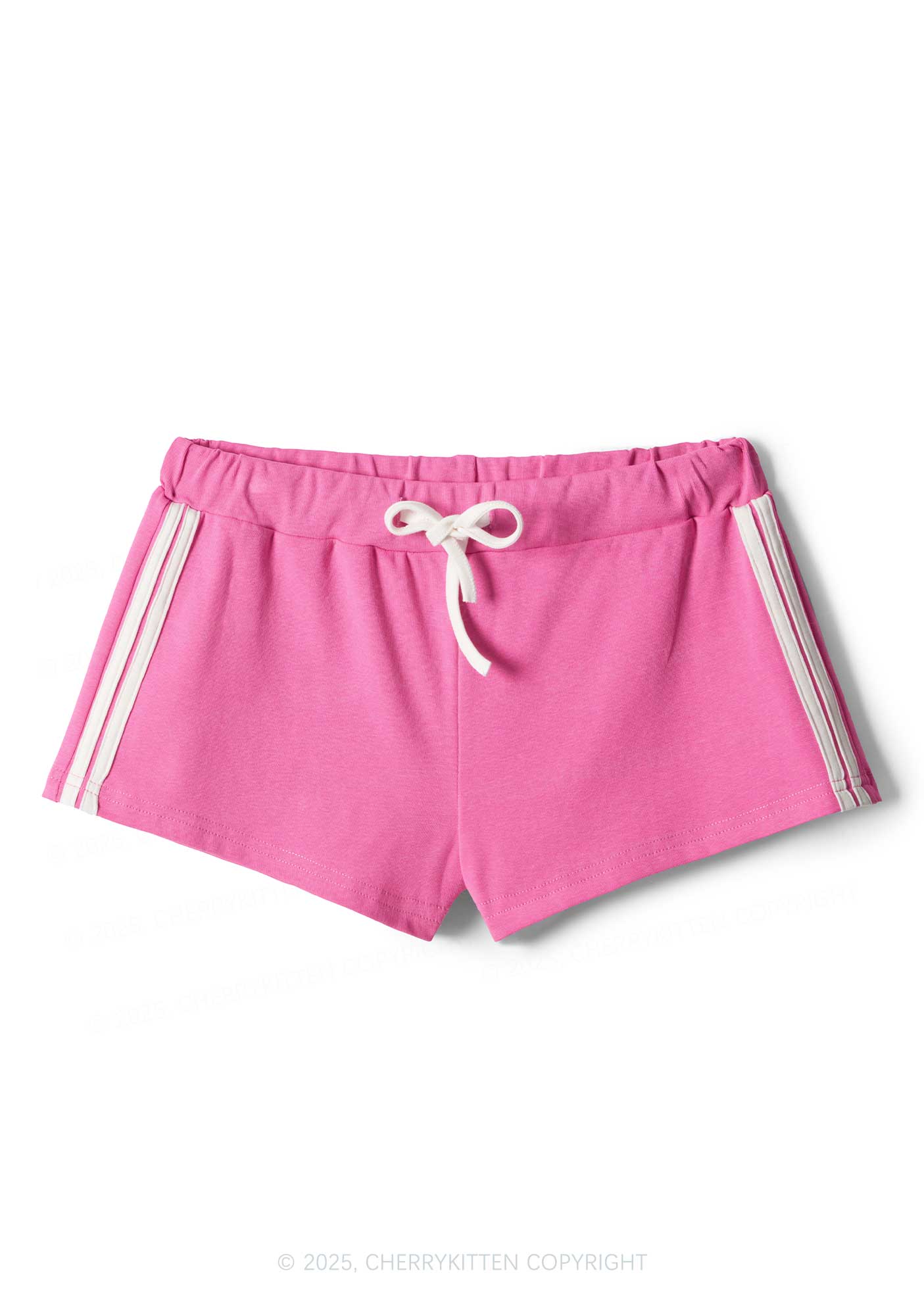 Plain Y2K Drawstring Mini Shorts Cherrykitten - Image 3