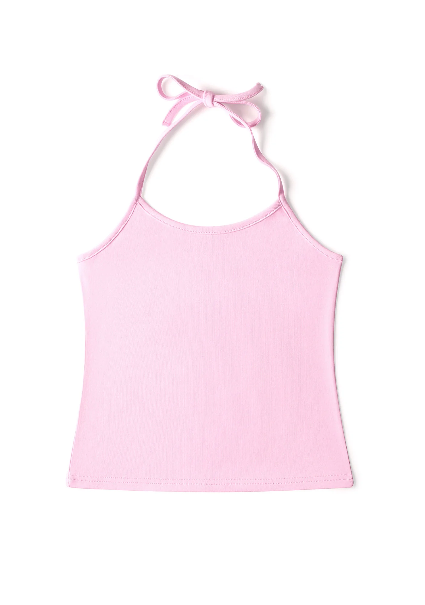 Plain Y2K Halter Neck Cami Cherrykitten - Image 6
