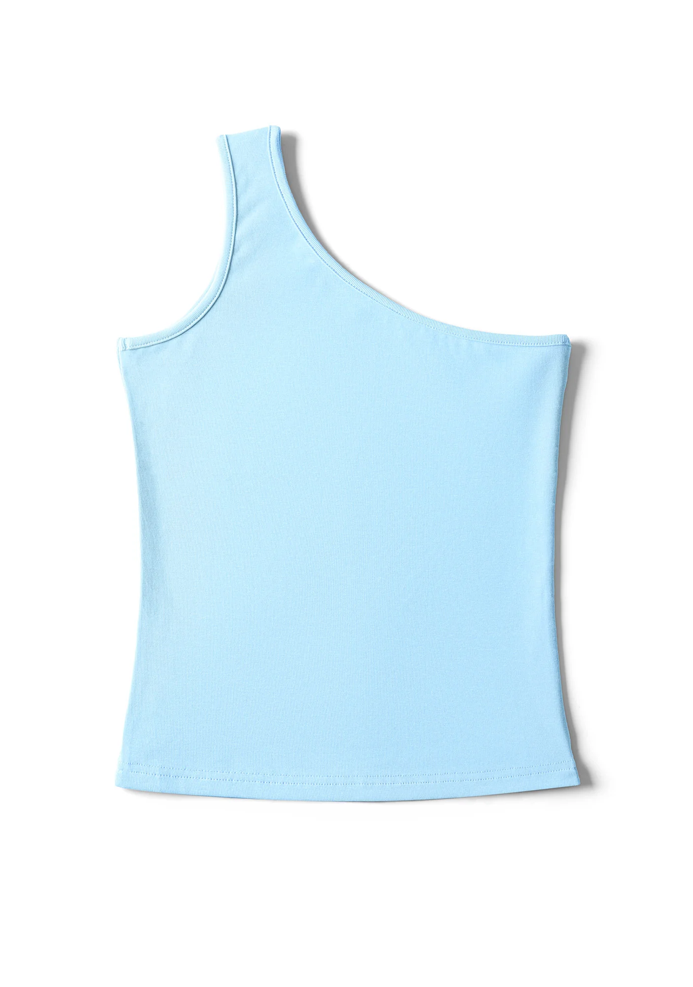 Plain Y2K One Shoulder Tank Top Cherrykitten - Image 6
