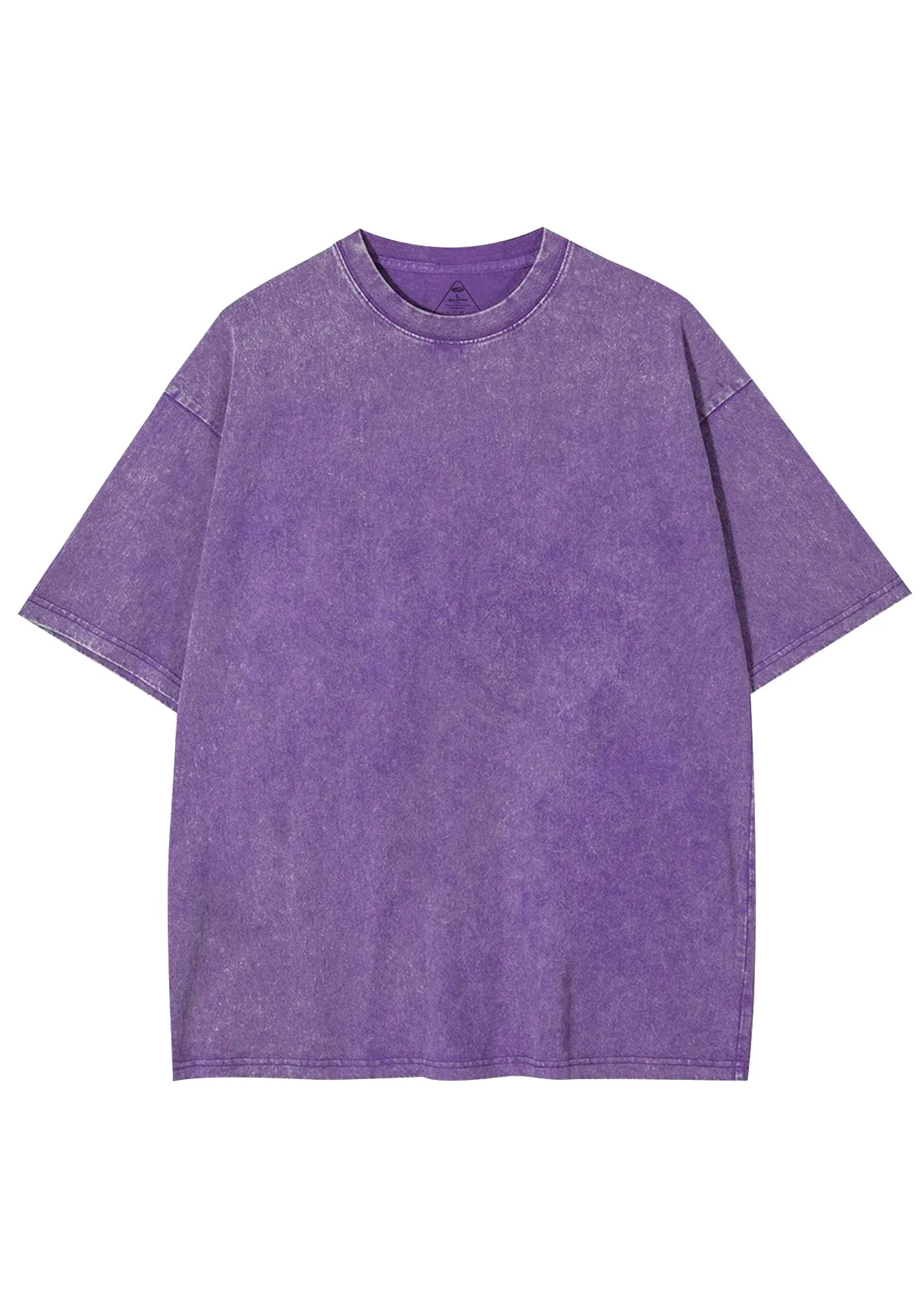 Plain Y2K Shirts Washed Tee Cherrykitten - Image 4