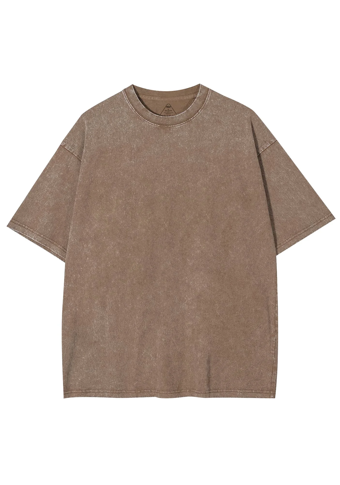 Plain Y2K Shirts Washed Tee Cherrykitten - Image 6