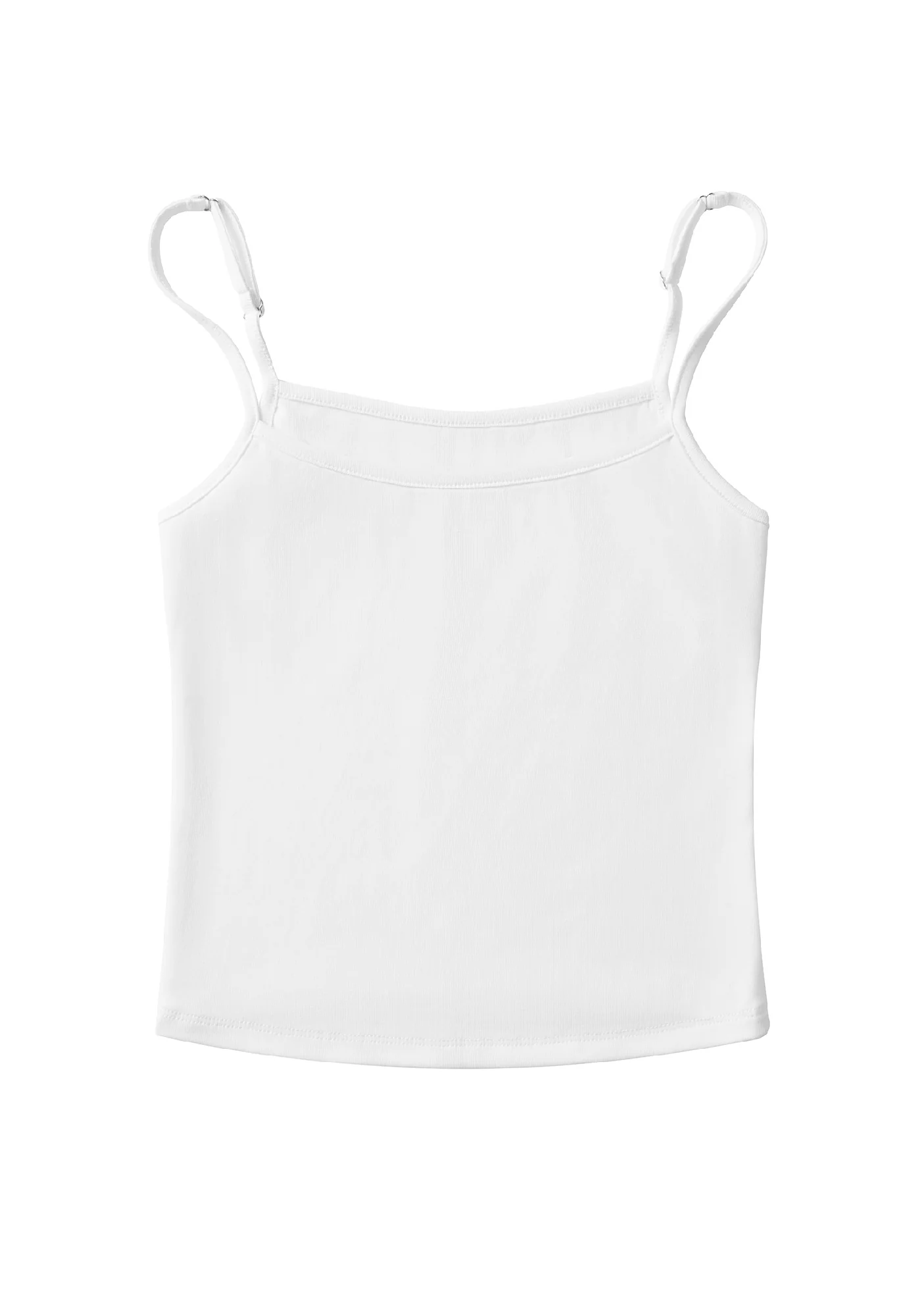 Plain Y2K Spaghetti Strap Cami Cherrykitten - Image 2