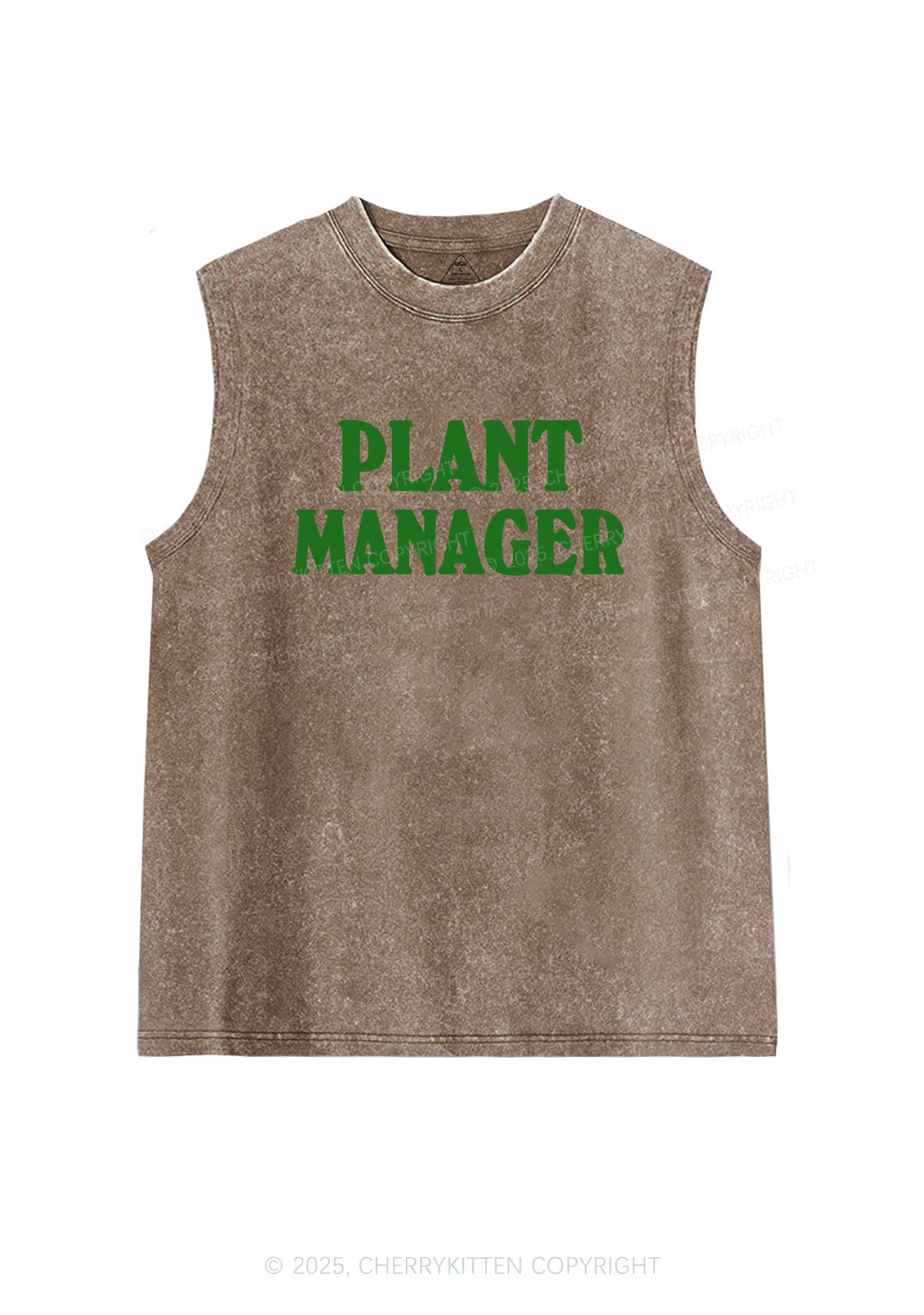 Plant Manager Y2K Washed Tank Cherrykitten - Image 7