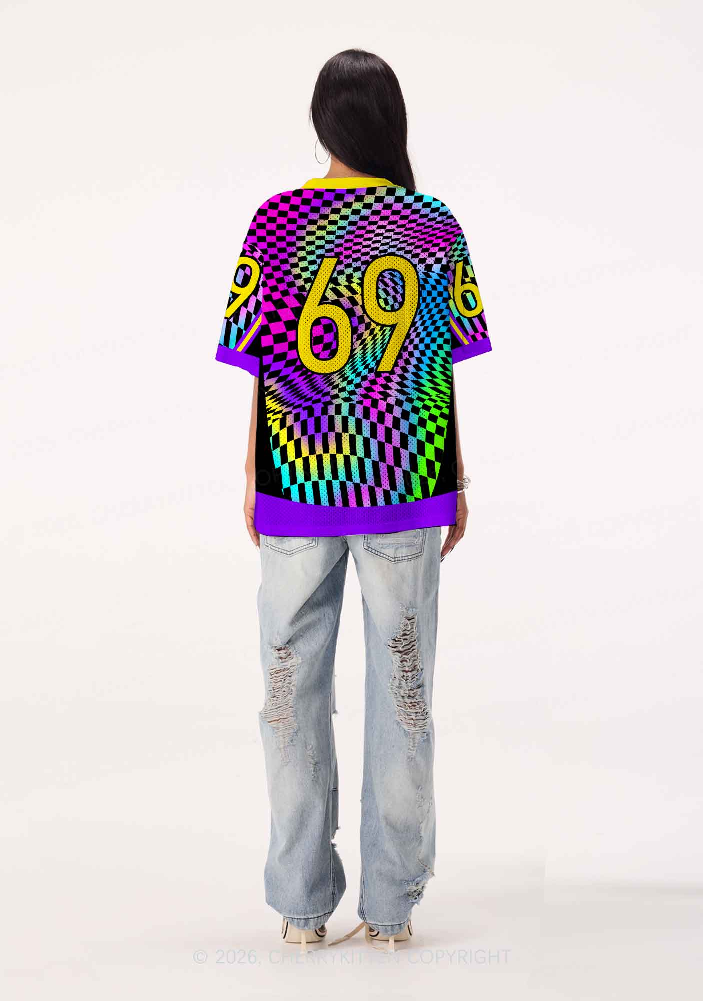 Play Techno At My Funeral Y2K Sport Jersey Shirts Cherrykitten - Image 3