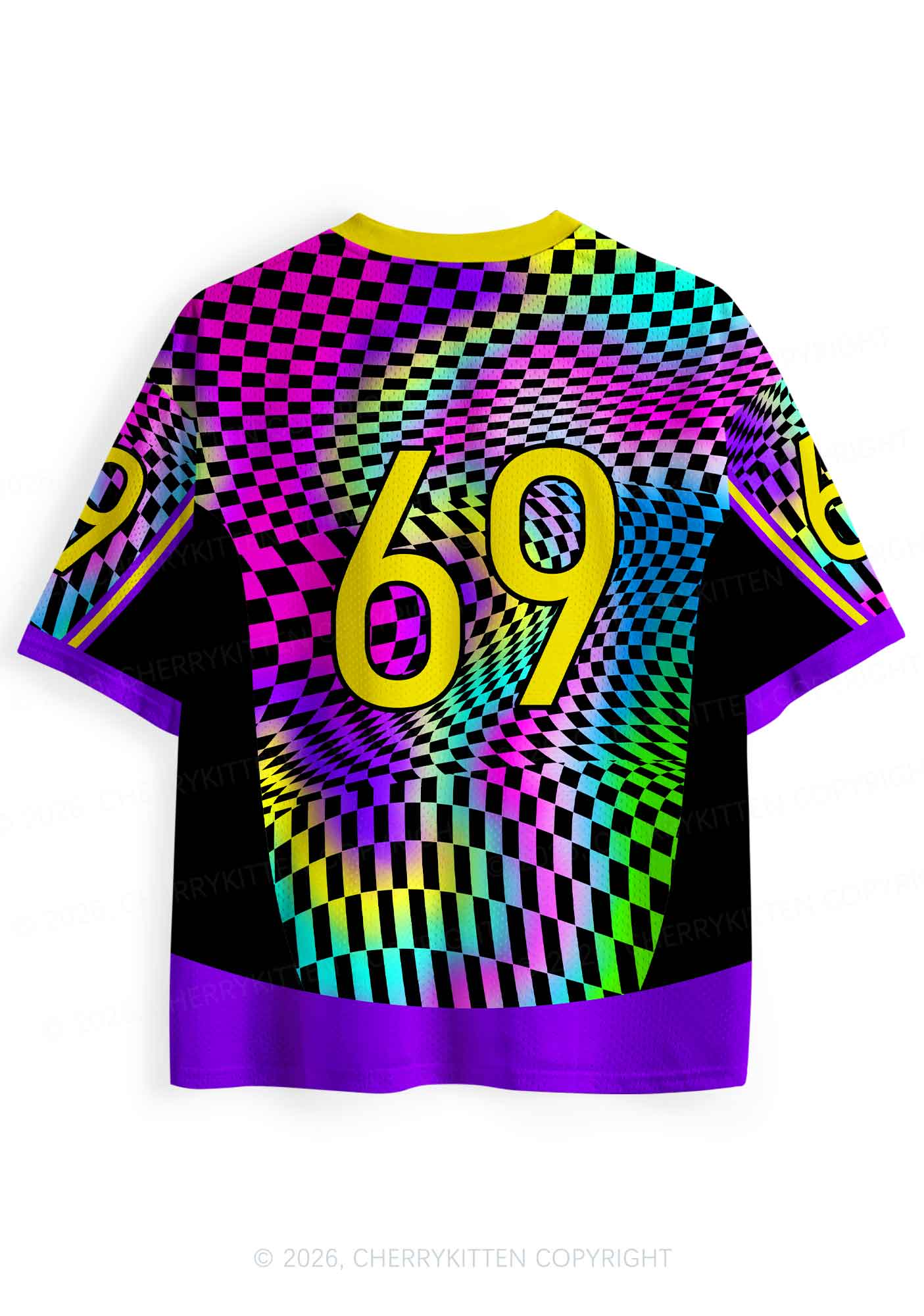 Play Techno At My Funeral Y2K Sport Jersey Shirts Cherrykitten - Image 4