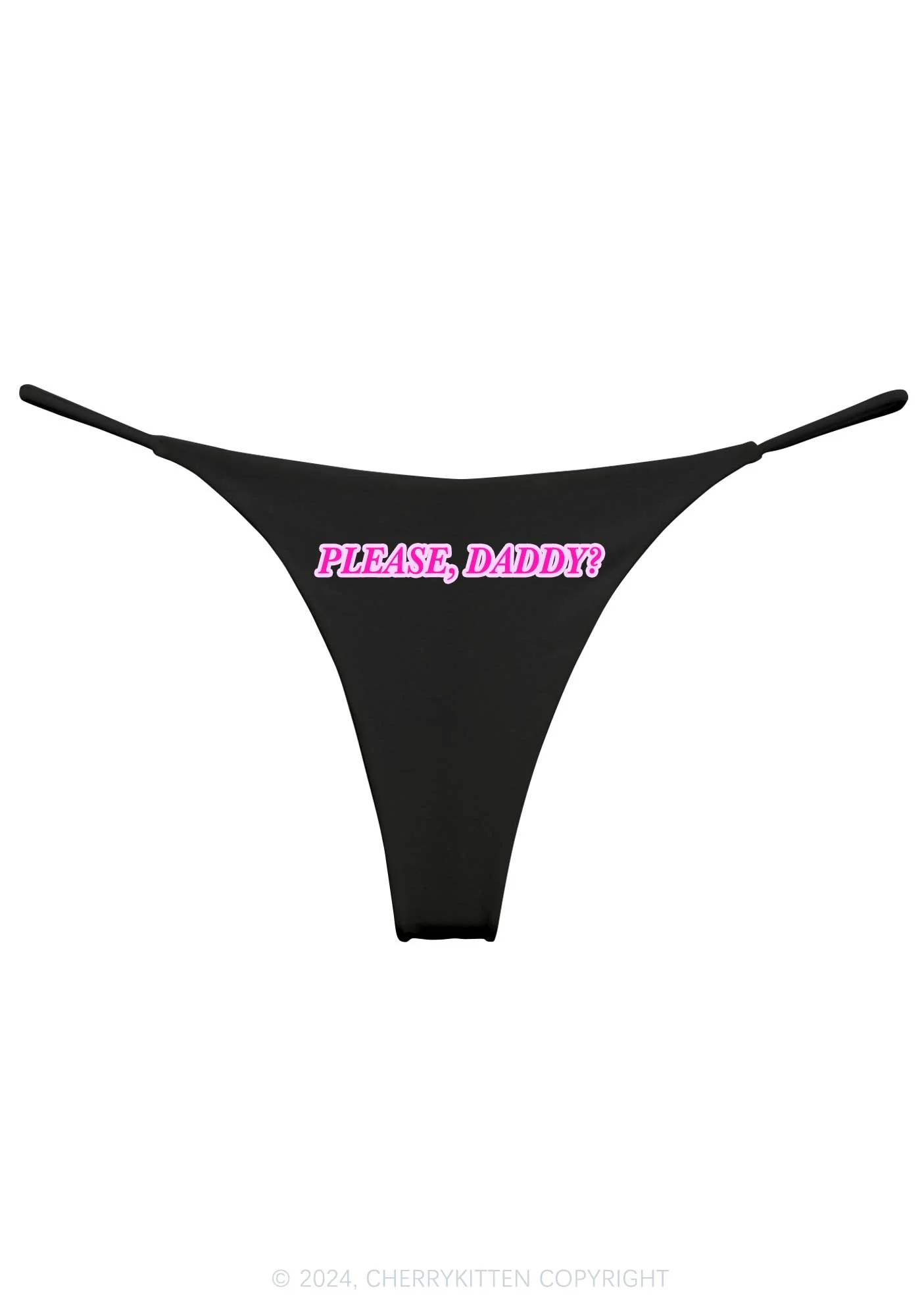 Please Daddy Y2K Bikini String Thong Cherrykitten - Image 3