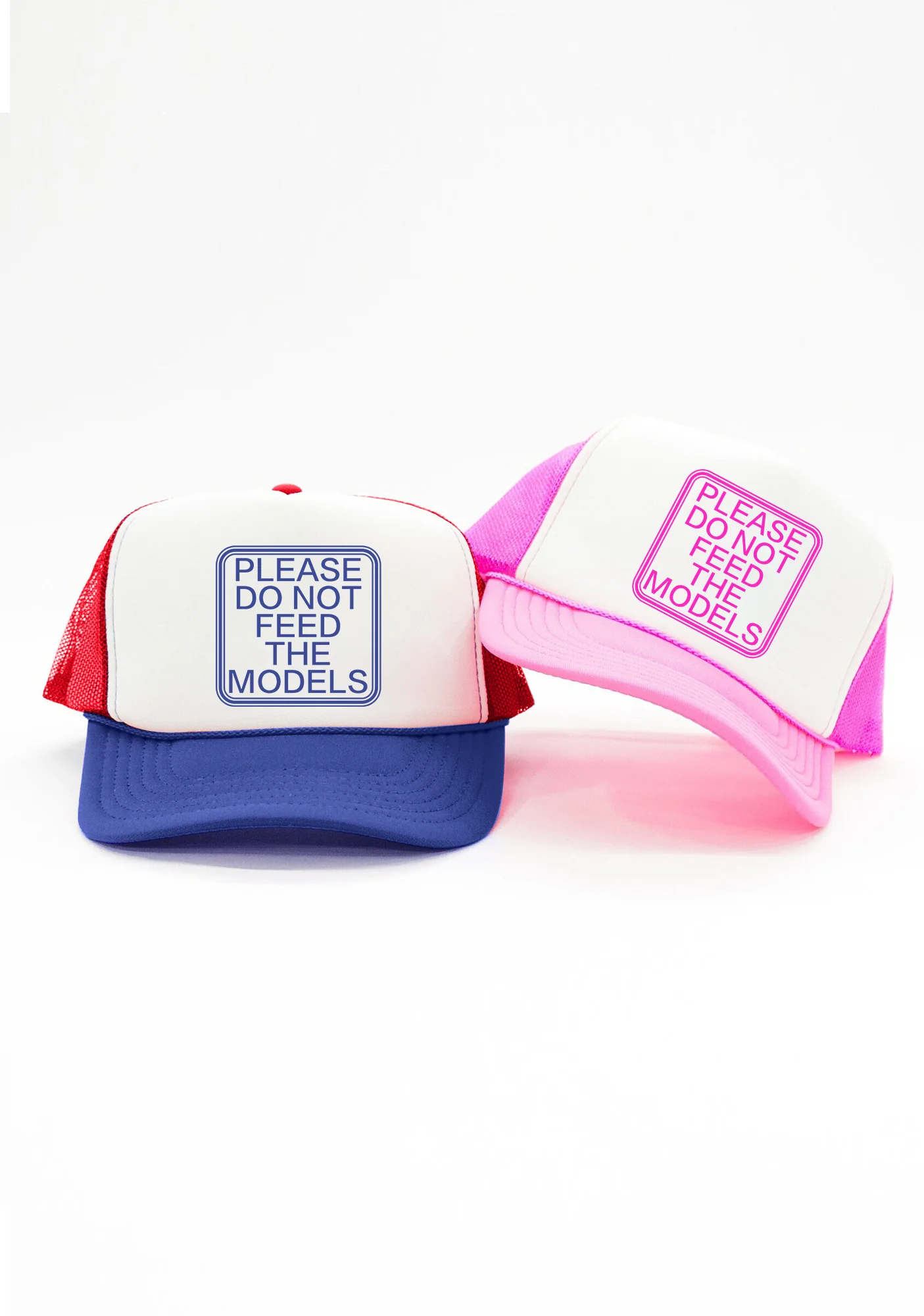 Please Do Not Feed The Models Trucker Hat - Image 4