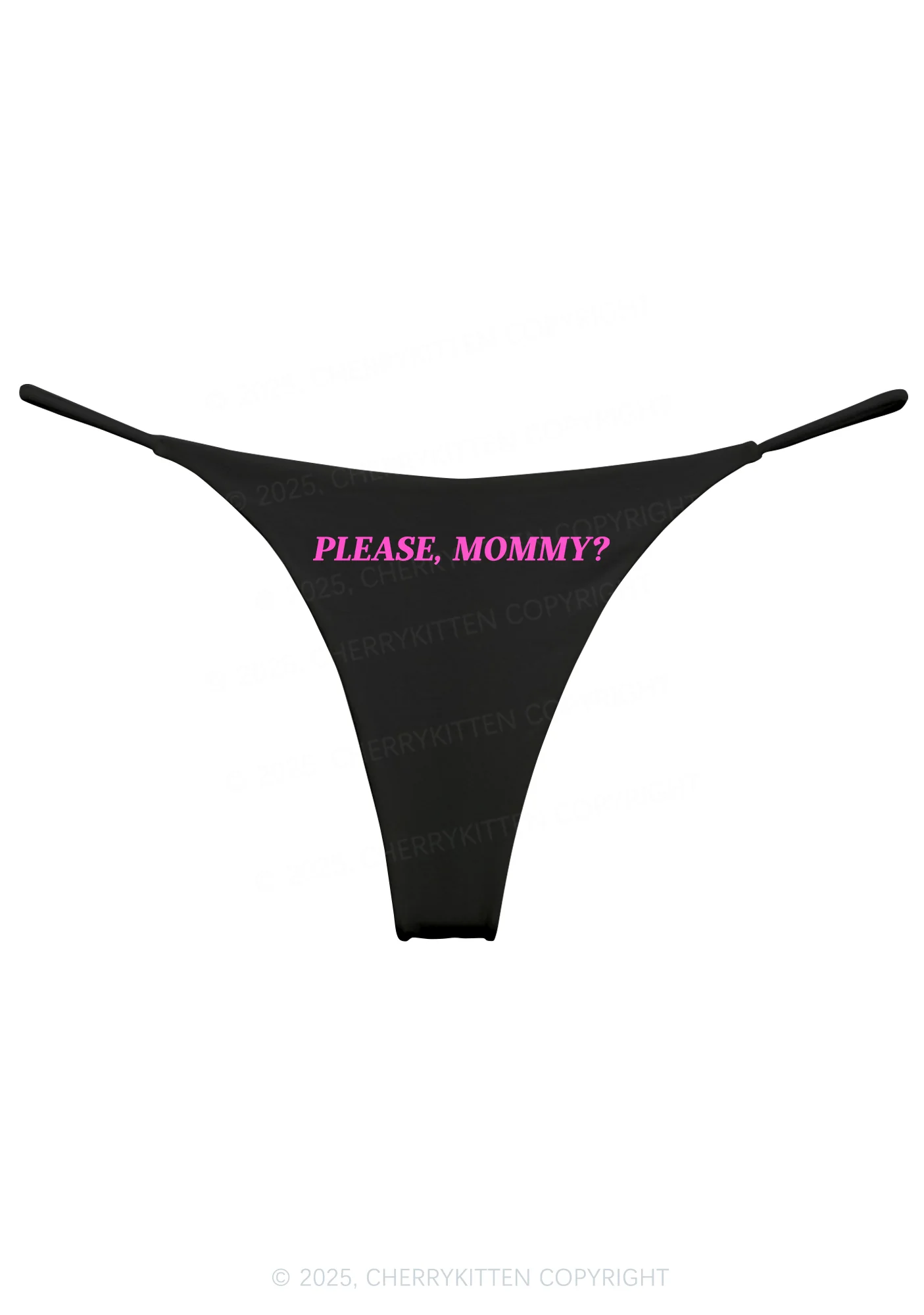 Please Mommy Y2K Bikini String Thong Cherrykitten - Image 3