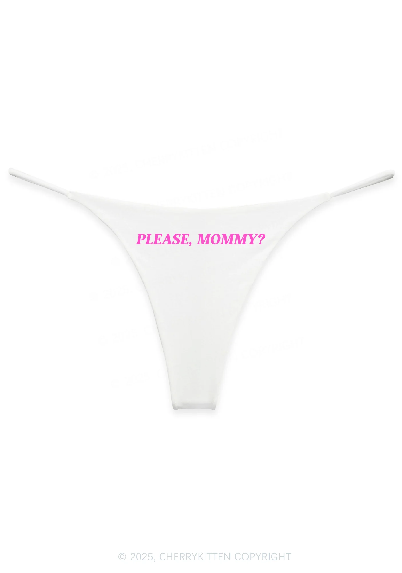 Please Mommy Y2K Bikini String Thong Cherrykitten - Image 4