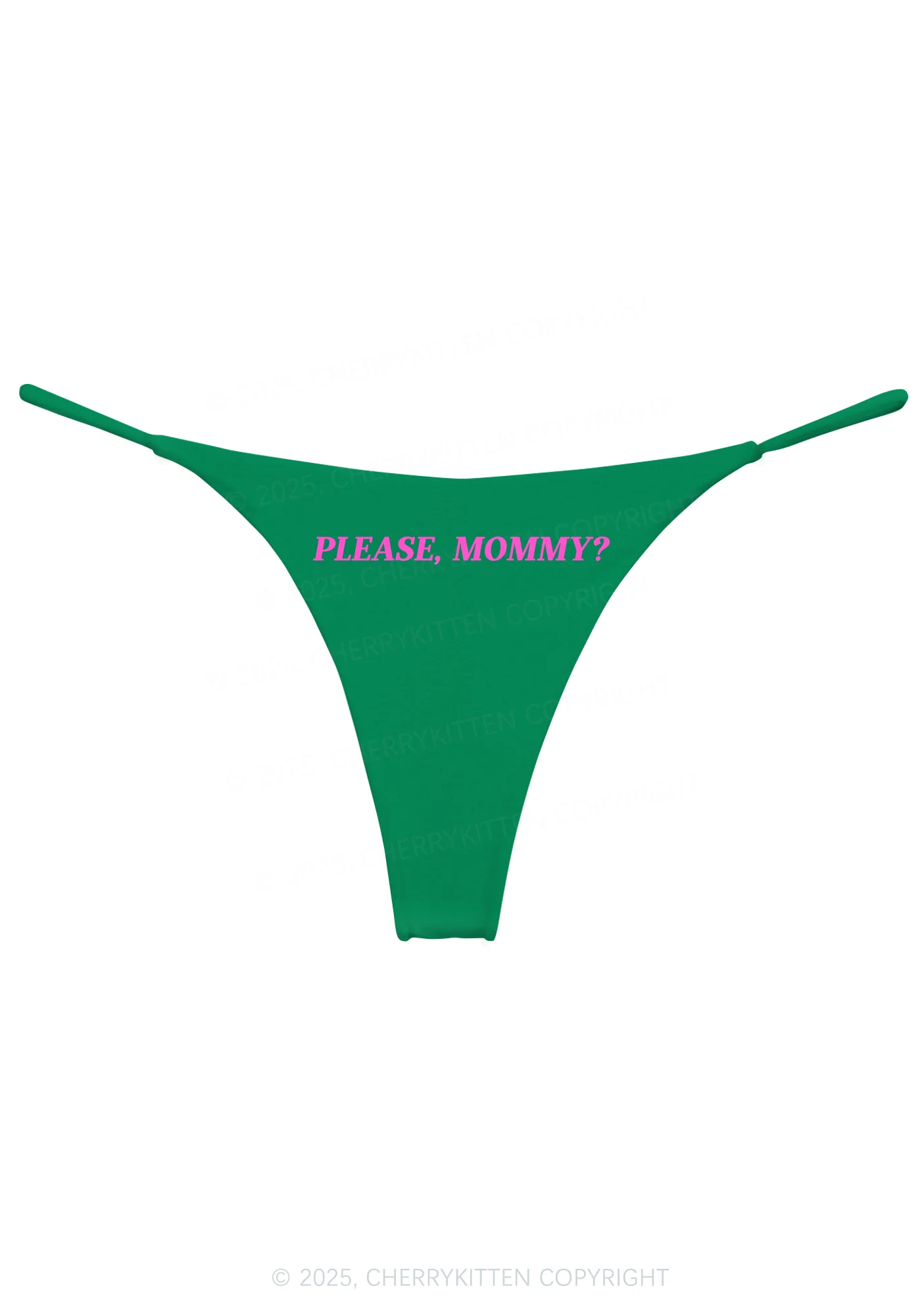 Please Mommy Y2K Bikini String Thong Cherrykitten - Image 9