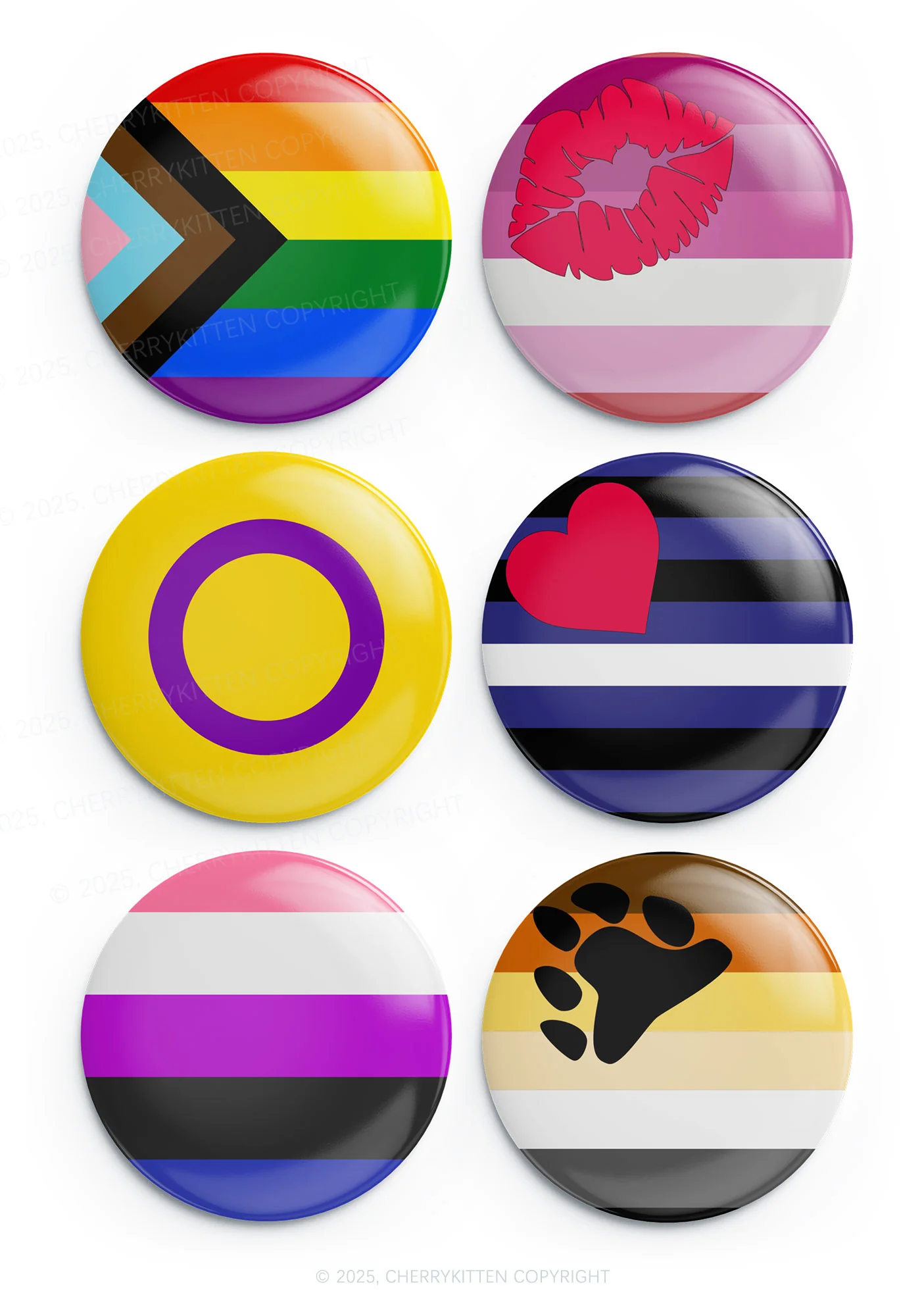 Pride 1Pc Y2K Pin Cherrykitten - Image 3