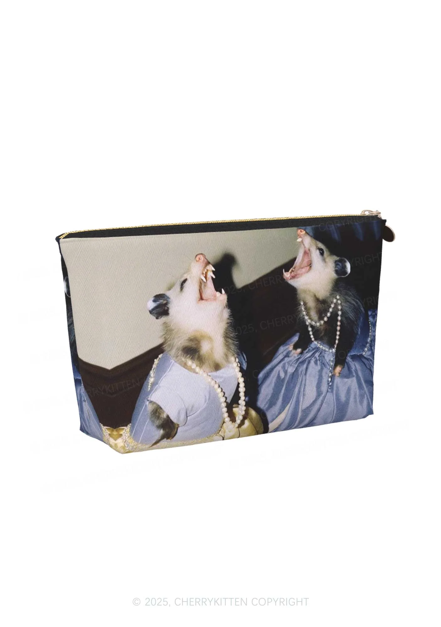 Princess Rats Y2K Leather Makeup Bag Cherrykitten - Image 3