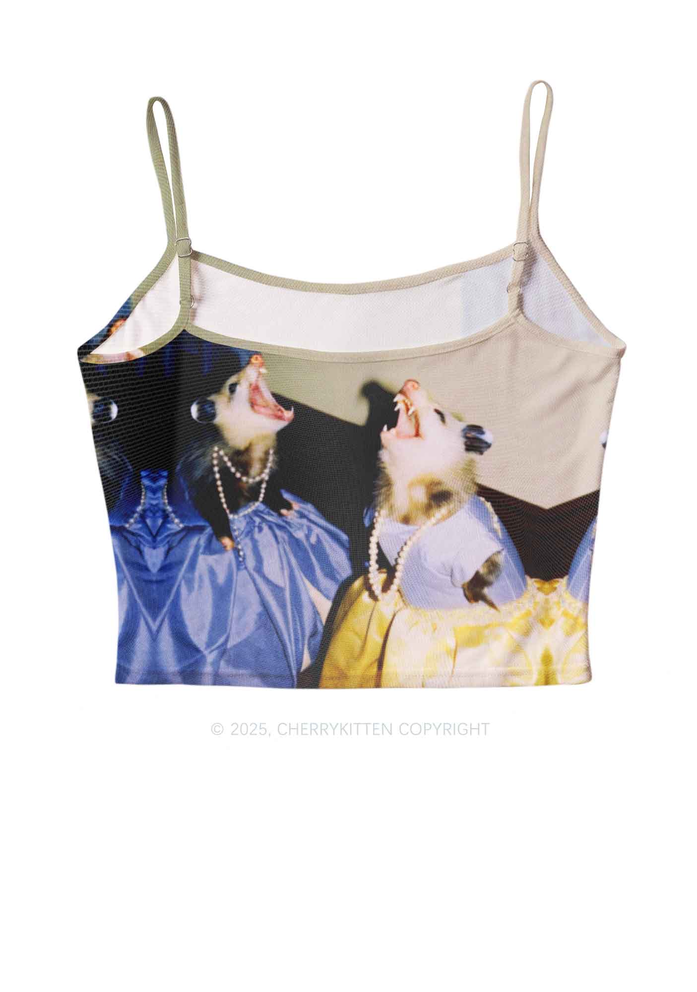 Princess Rats Y2K Mesh Cami Tank Cherrykitten - Image 2