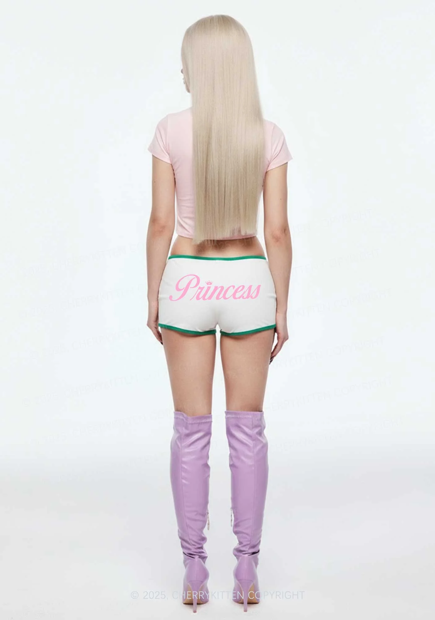 Princess Y2K Booty Shorts Cherrykitten - Image 2