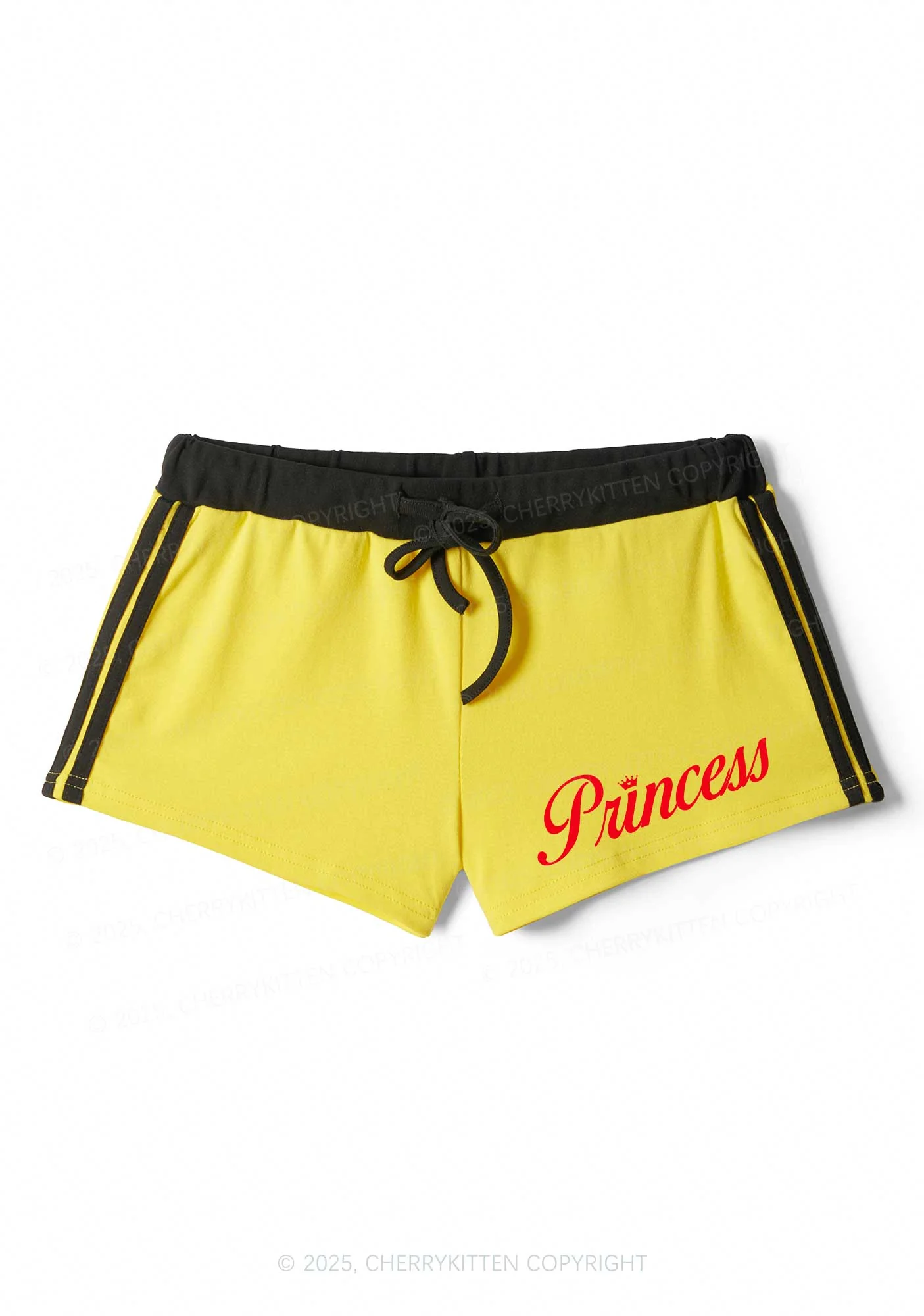 Princess Y2K Drawstring Mini Shorts Cherrykitten - Image 5
