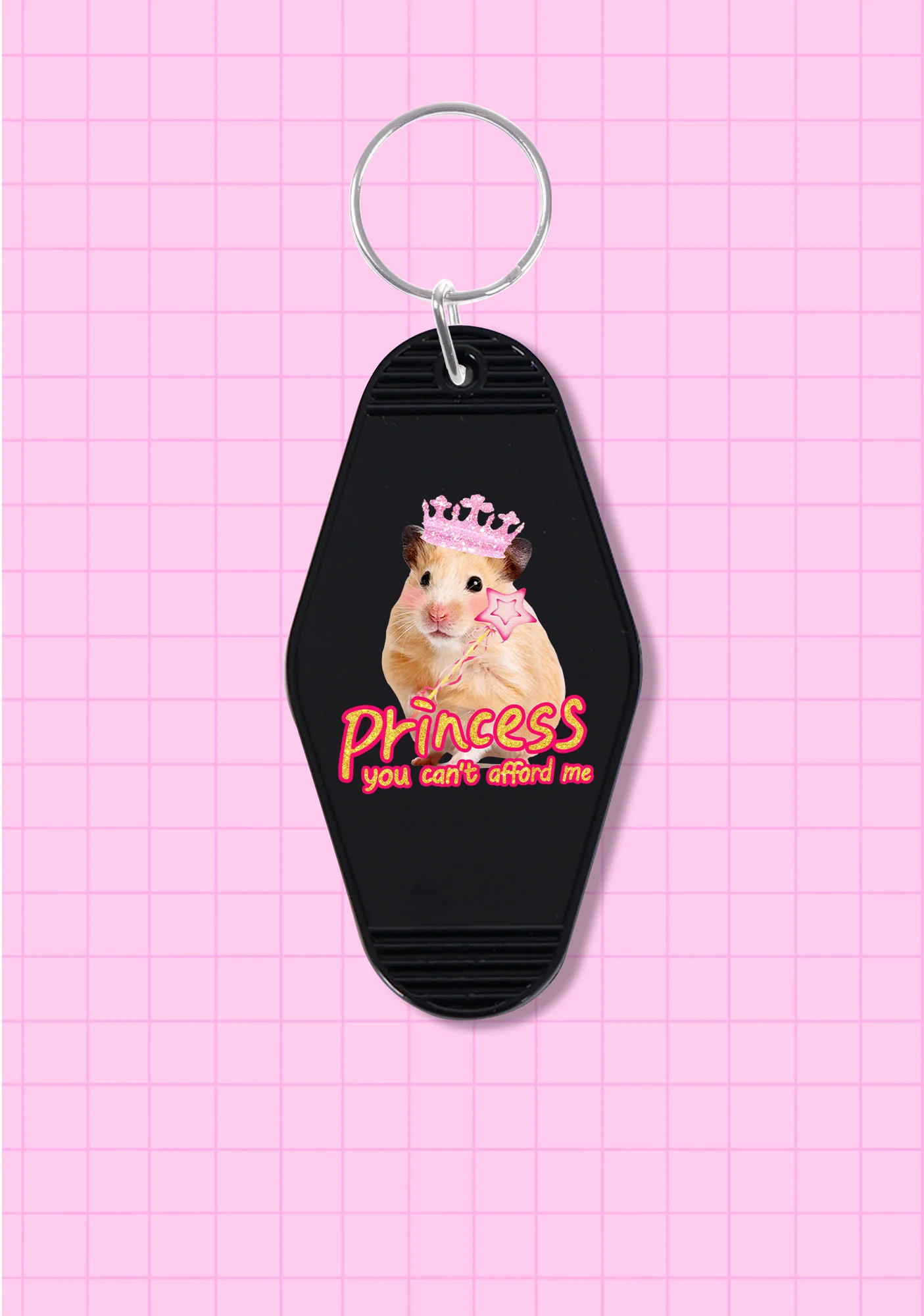 Princess You Can't Afford Me 1Pc Y2K Hotel Keychain Cherrykitten - Image 3