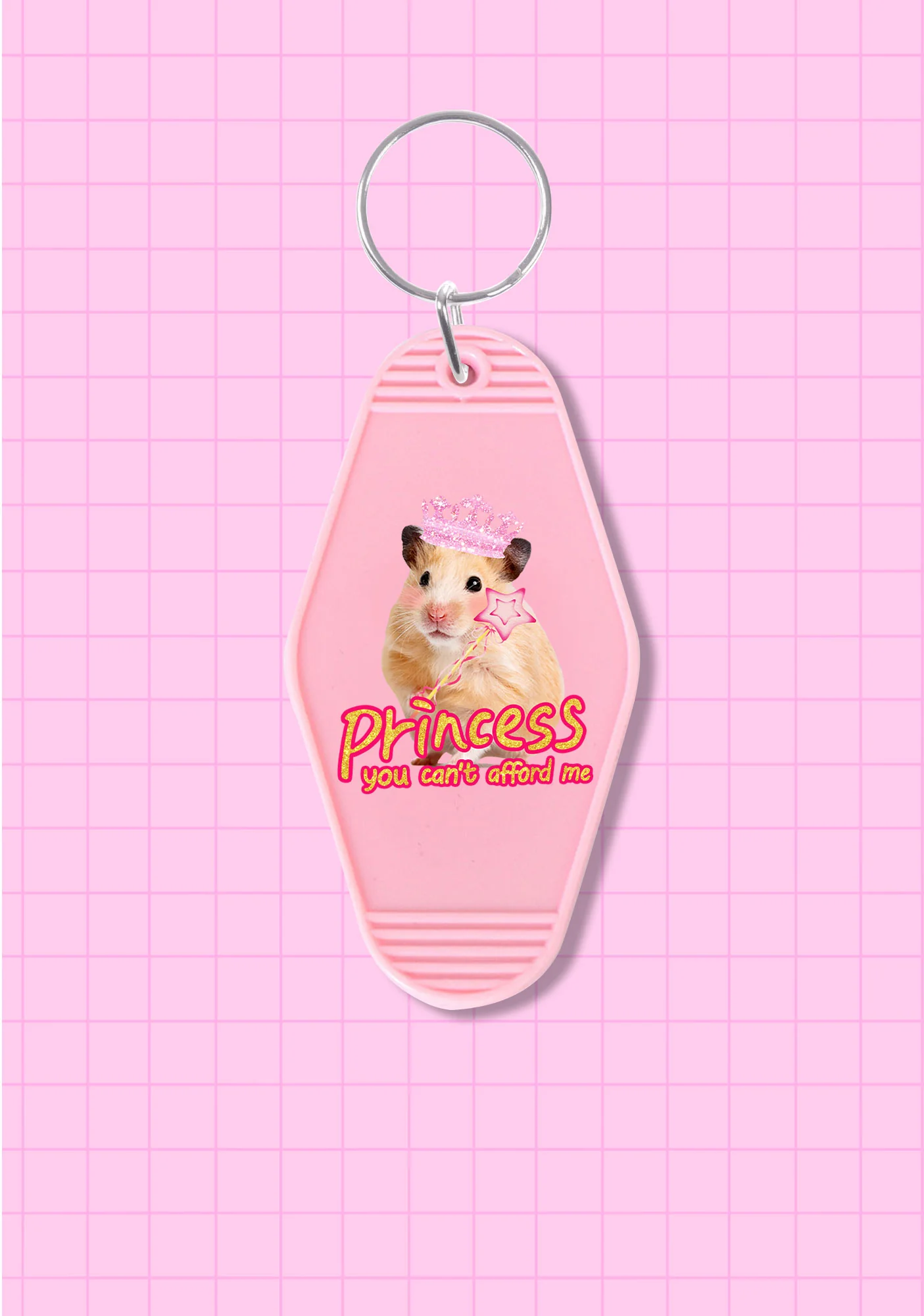 Princess You Can't Afford Me 1Pc Y2K Hotel Keychain Cherrykitten - Image 6