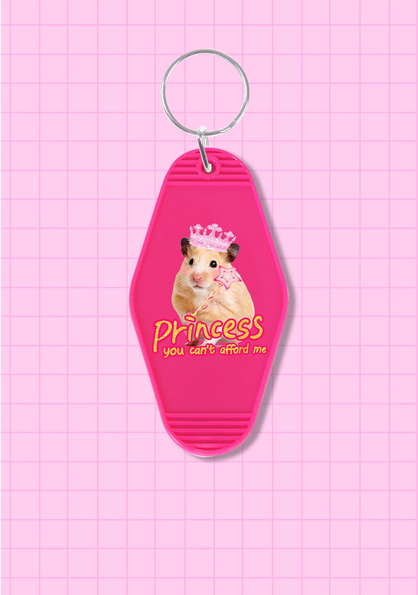 Princess You Can't Afford Me 1Pc Y2K Hotel Keychain Cherrykitten - Image 7