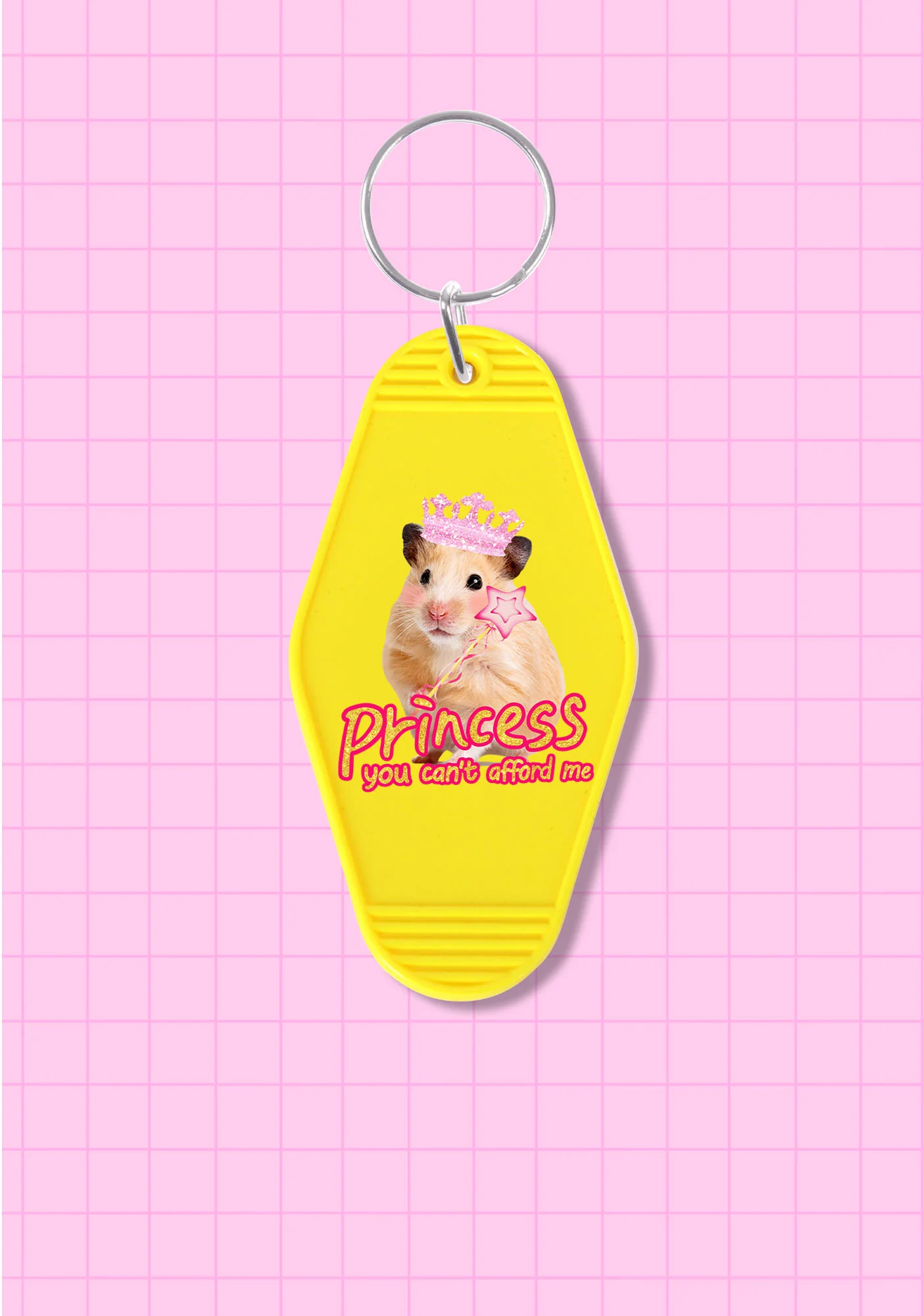 Princess You Can't Afford Me 1Pc Y2K Hotel Keychain Cherrykitten - Image 9