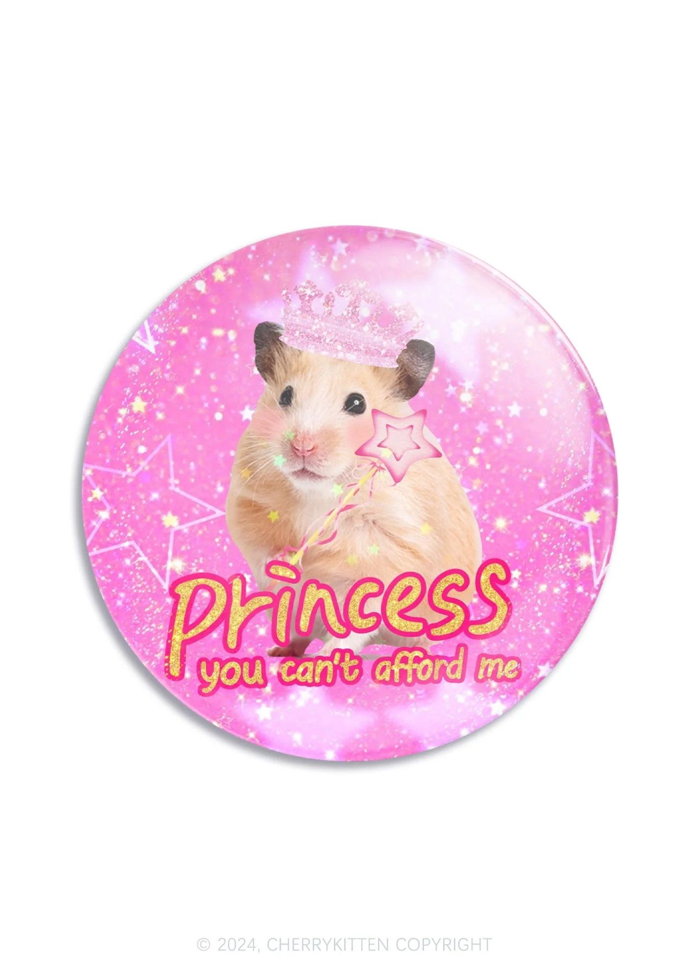 Princess You Can't Afford Me 1Pc Y2K Pin Badge Cherrykitten - Image 6