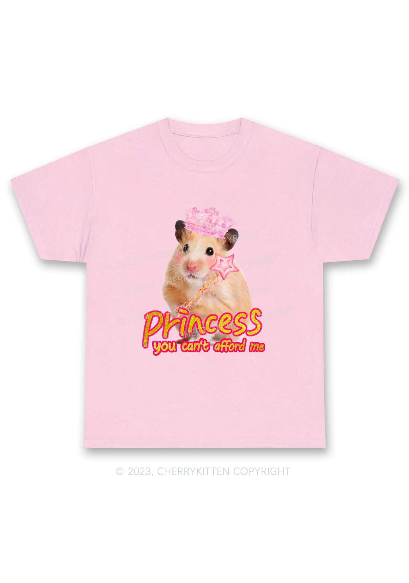 Princess You Can't Afford Me Y2K Chunky Shirt Cherrykitten - Image 6