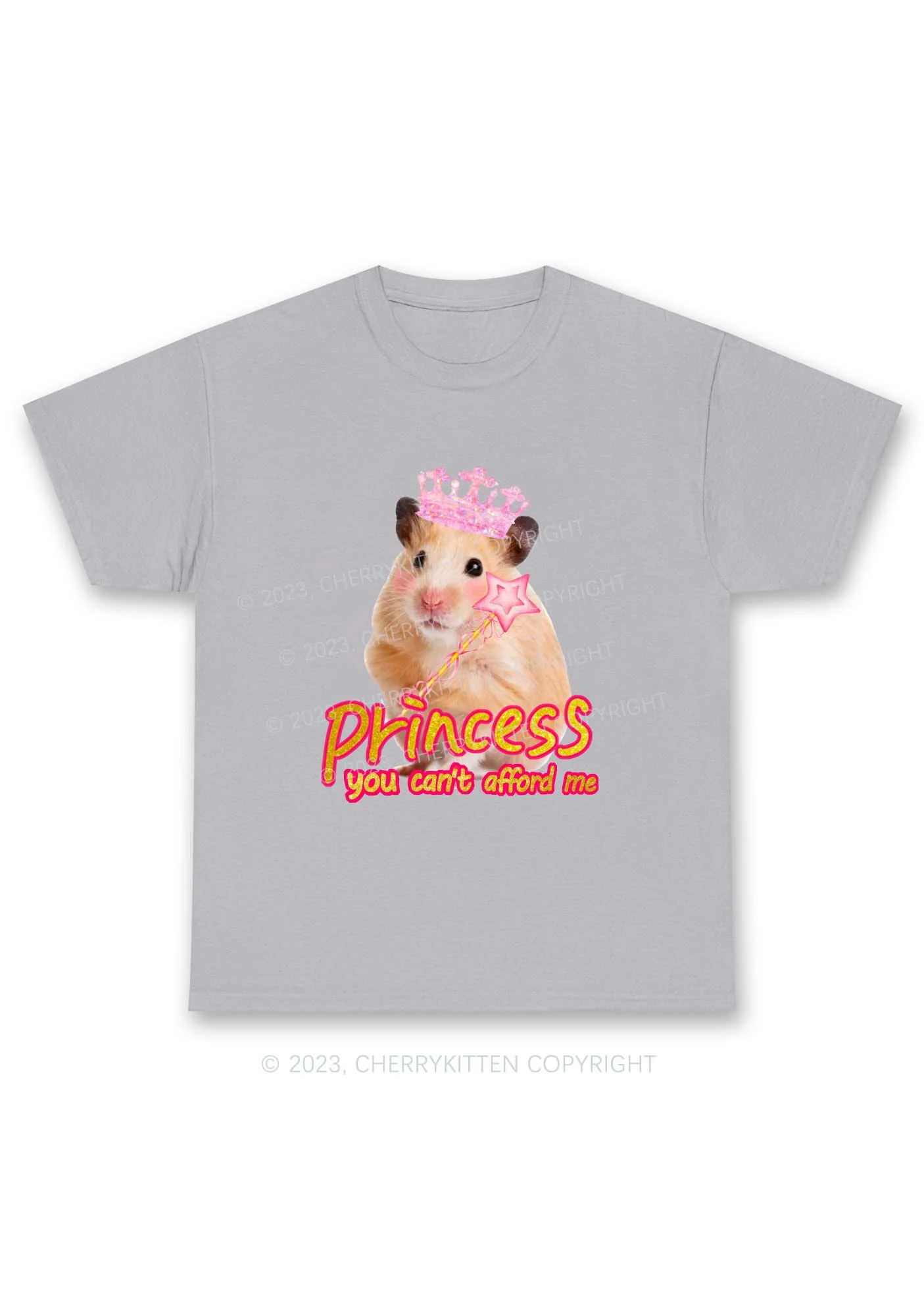 Princess You Can't Afford Me Y2K Chunky Shirt Cherrykitten - Image 7