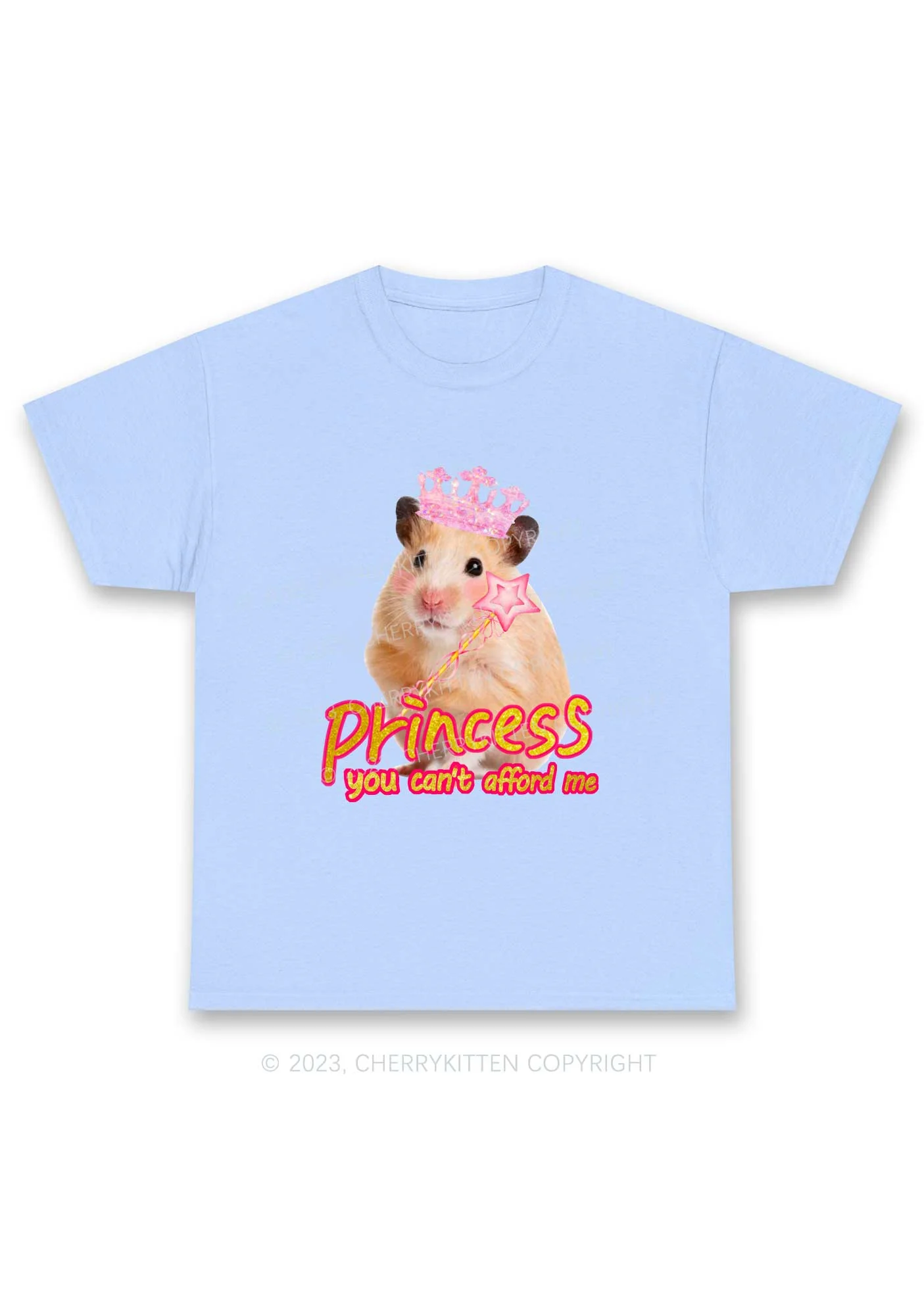 Princess You Can't Afford Me Y2K Chunky Shirt Cherrykitten - Image 8