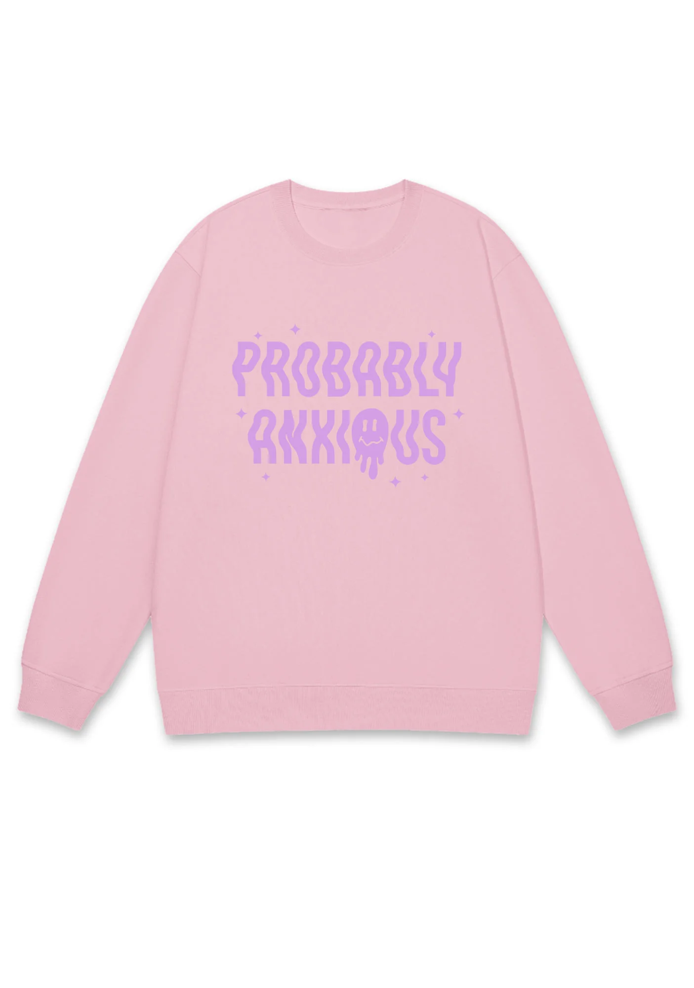 Probably Anxious Grimace Y2K Sweatshirt - Image 6