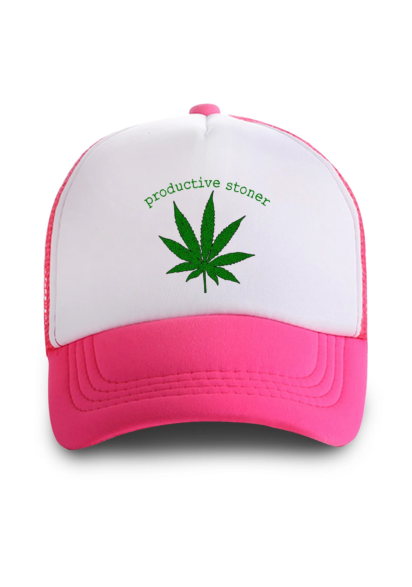 Productive Stoner Trucker Hat - Image 3