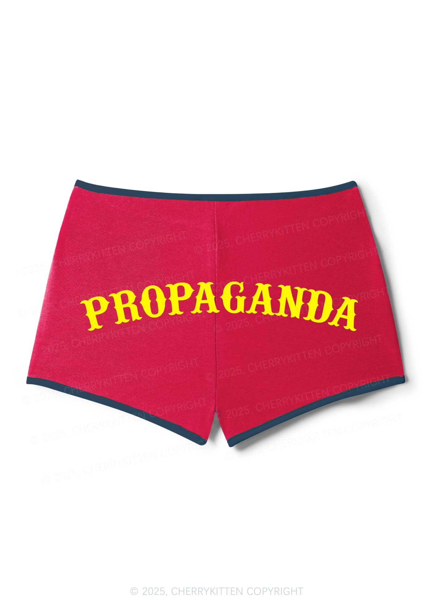 Propaganda Y2K Booty Shorts Cherrykitten - Image 3