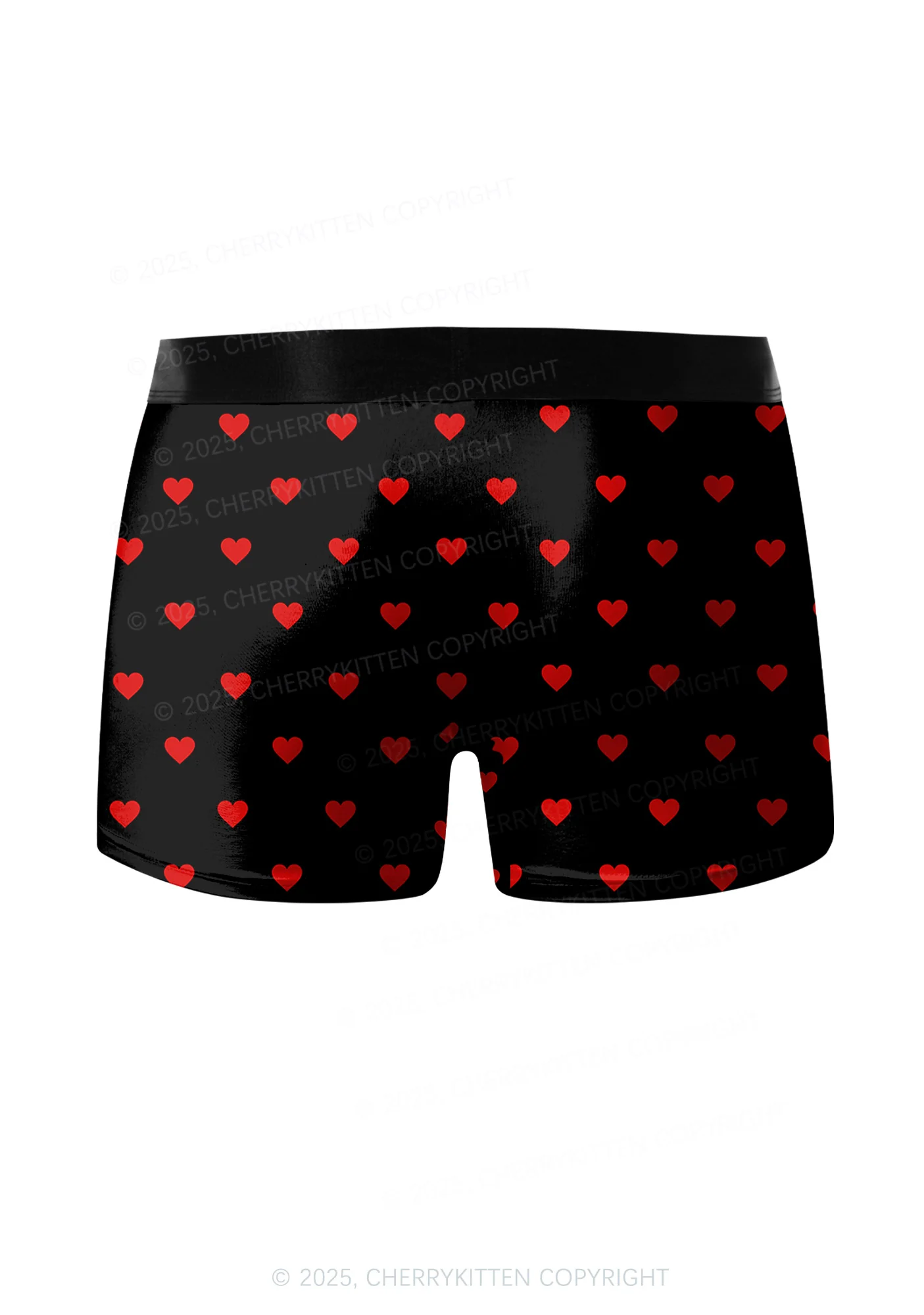 Property Of Custom Valentine's Day Y2K Print Couples Boxer Briefs Set Cherrykitten - Image 2