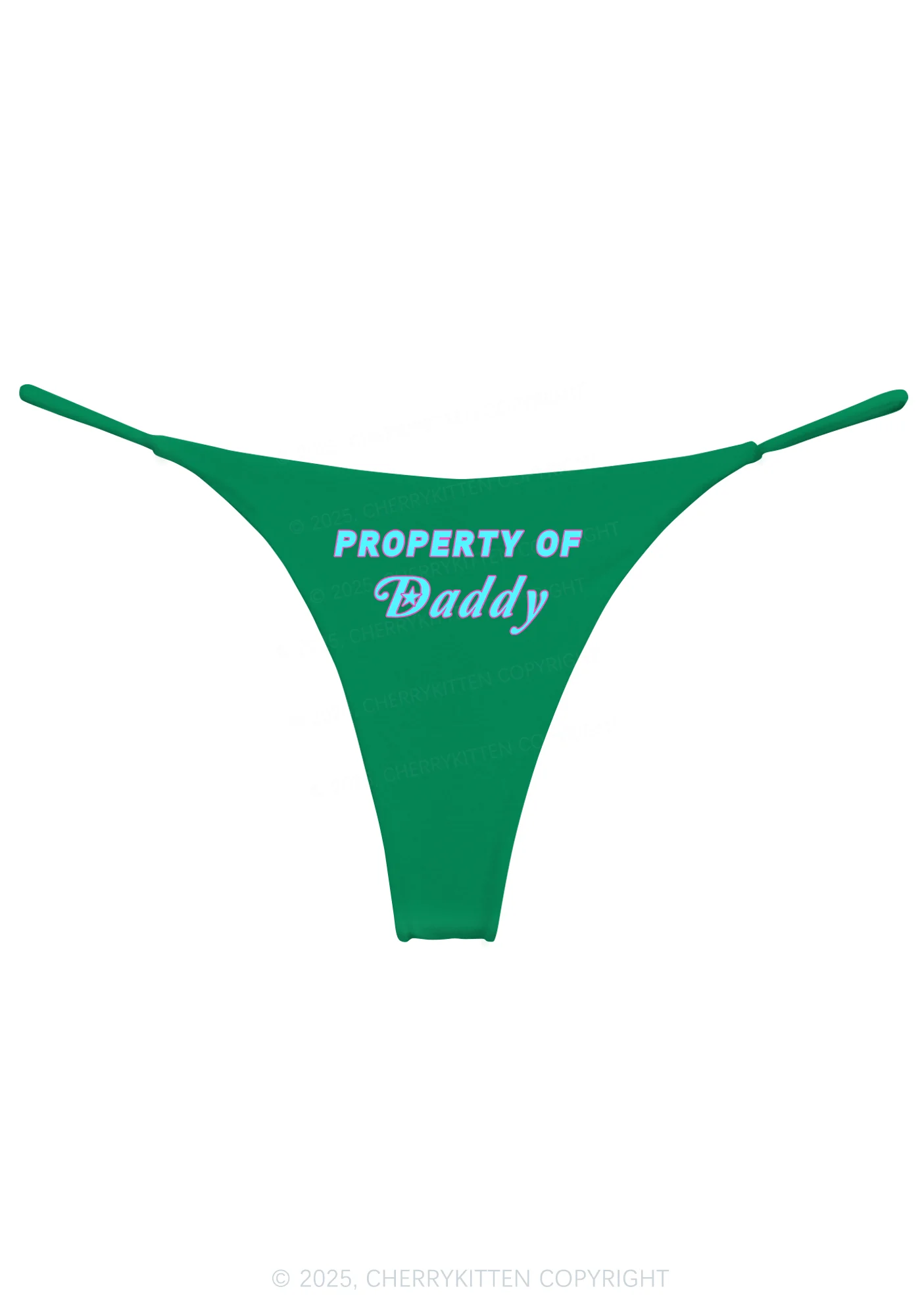 Property Of Daddy Y2K Bikini String Thong Cherrykitten - Image 9