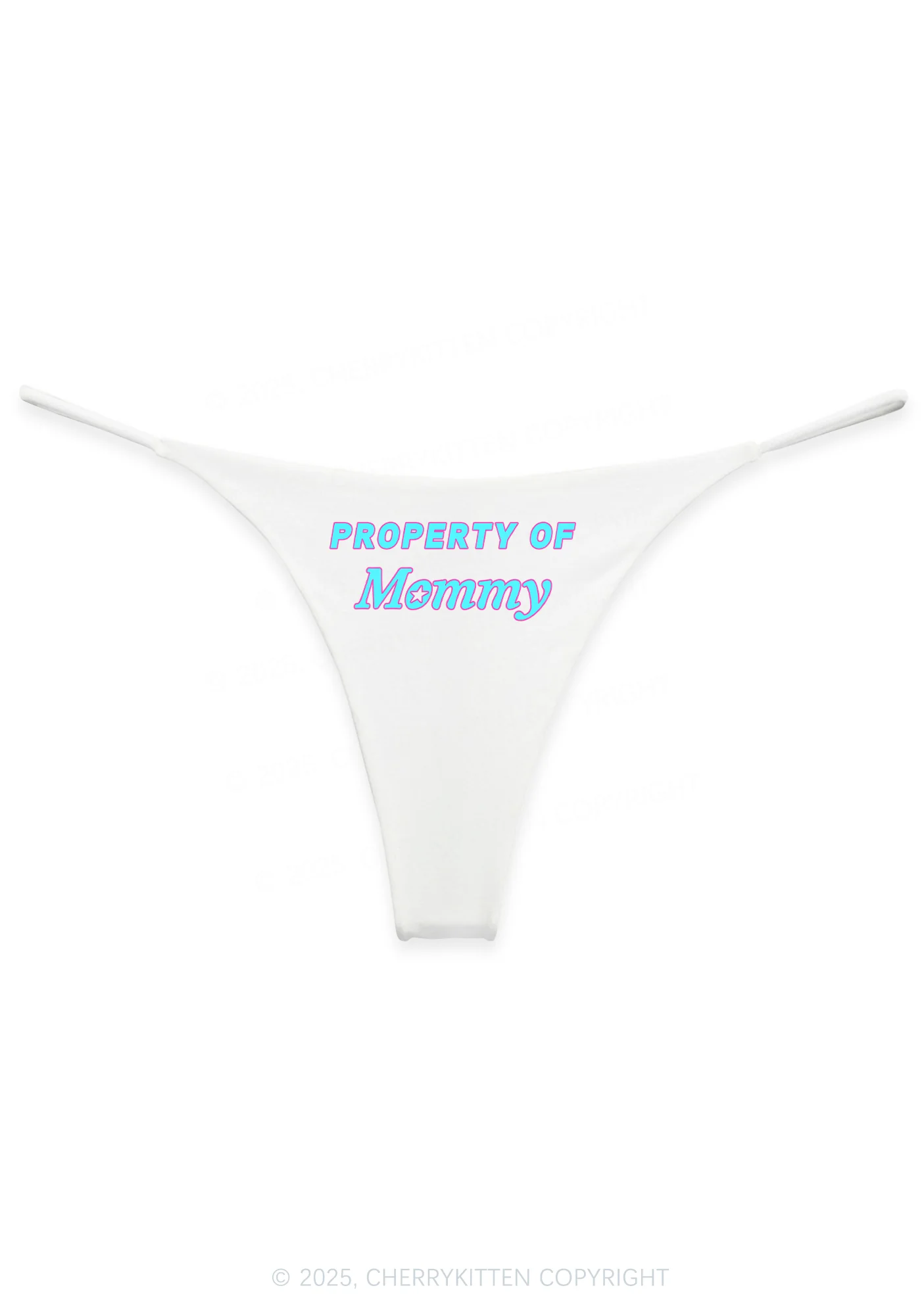 Property Of Mommy Y2K Bikini String Thong Cherrykitten - Image 3