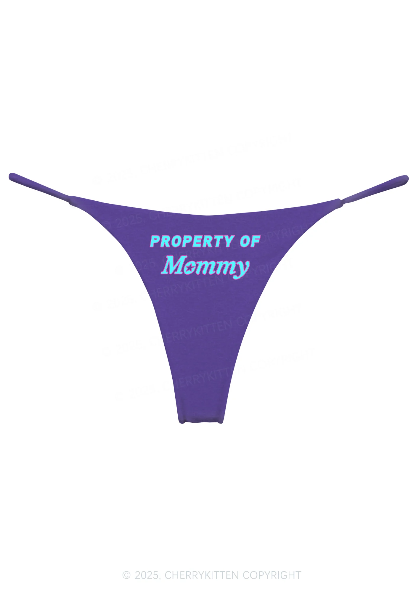 Property Of Mommy Y2K Bikini String Thong Cherrykitten - Image 4