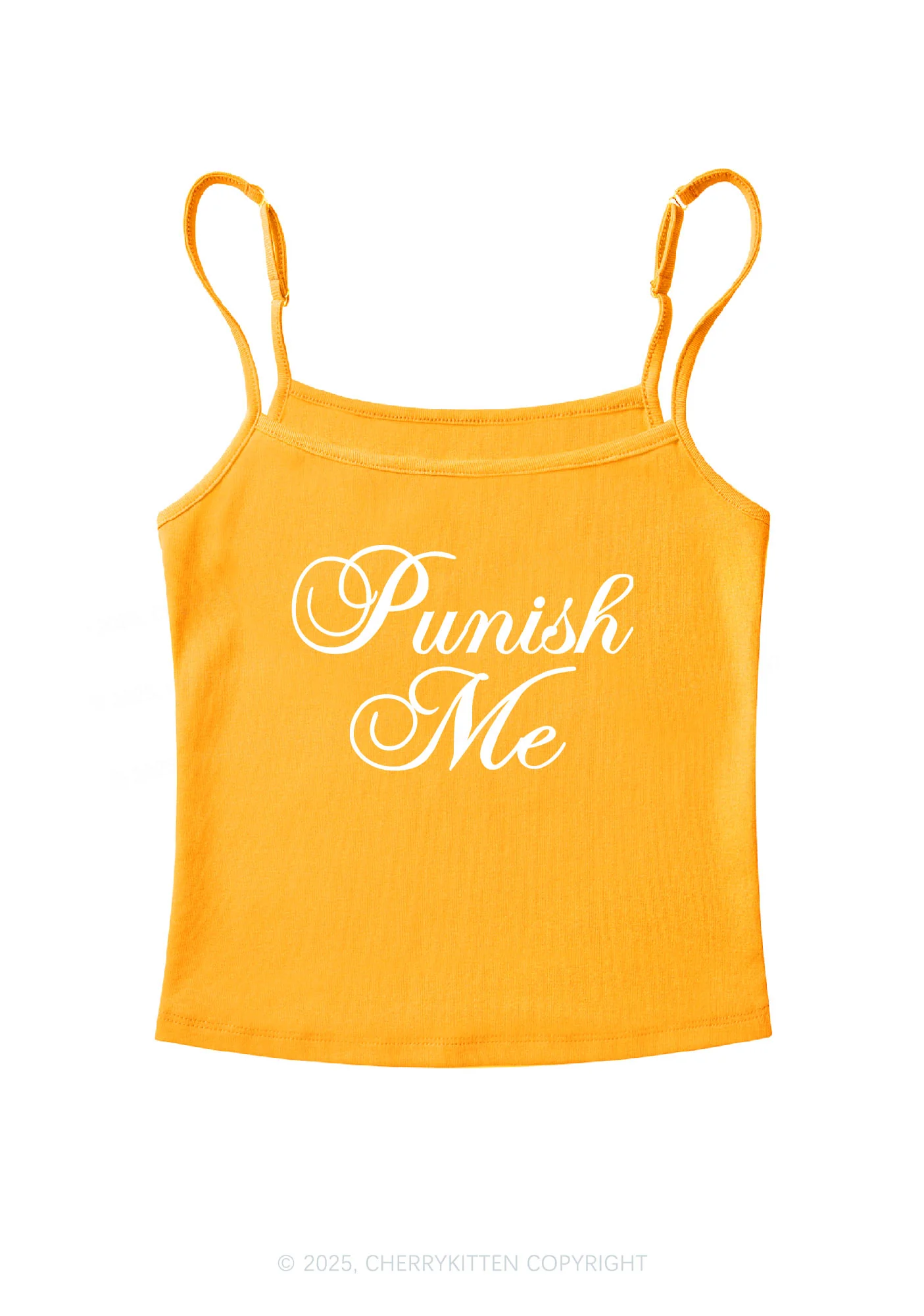 Punish Me Y2K Spaghetti Strap Cami Cherrykitten - Image 6