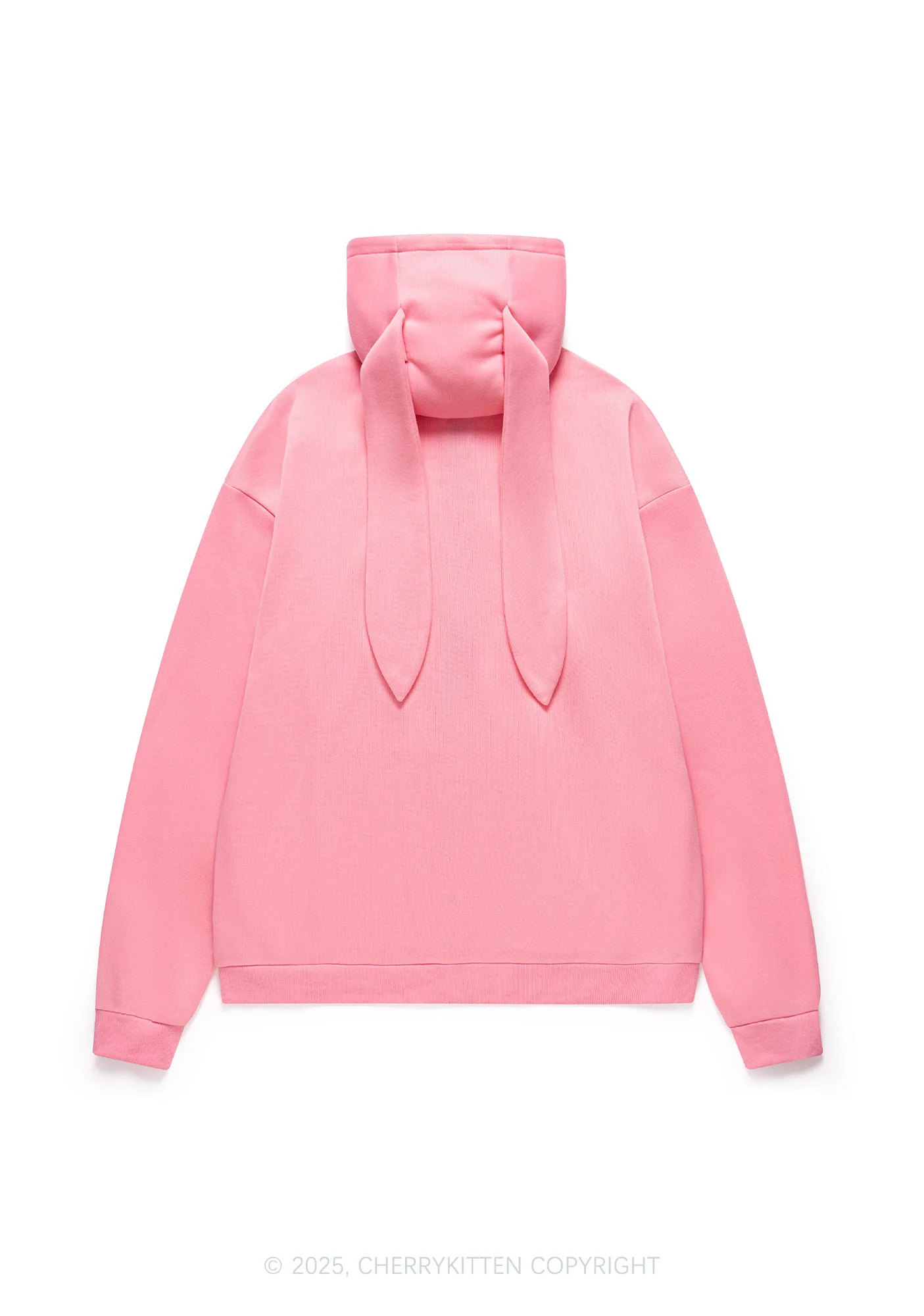 Princess Y2K Bunny Ear Zip Hoodie Cherrykitten - Image 5