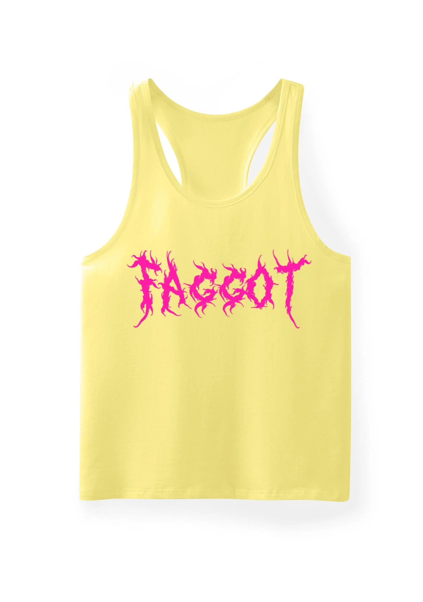 Punk Faggot Pride Y2K Men Racerback Tank Top Cherrykitten - Image 10
