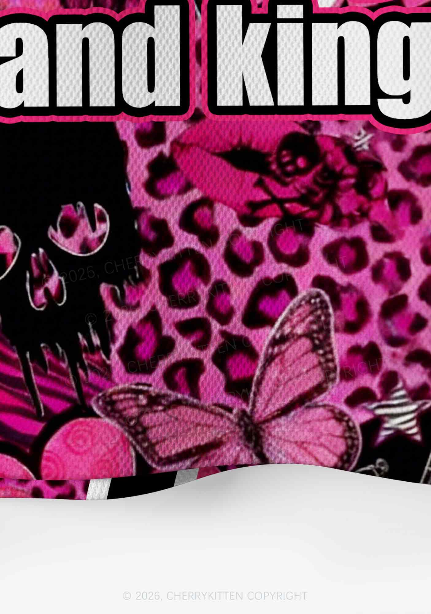 Punk Rock Princess Y2K Crop Sport Jersey Shirts Cherrykitten - Image 7