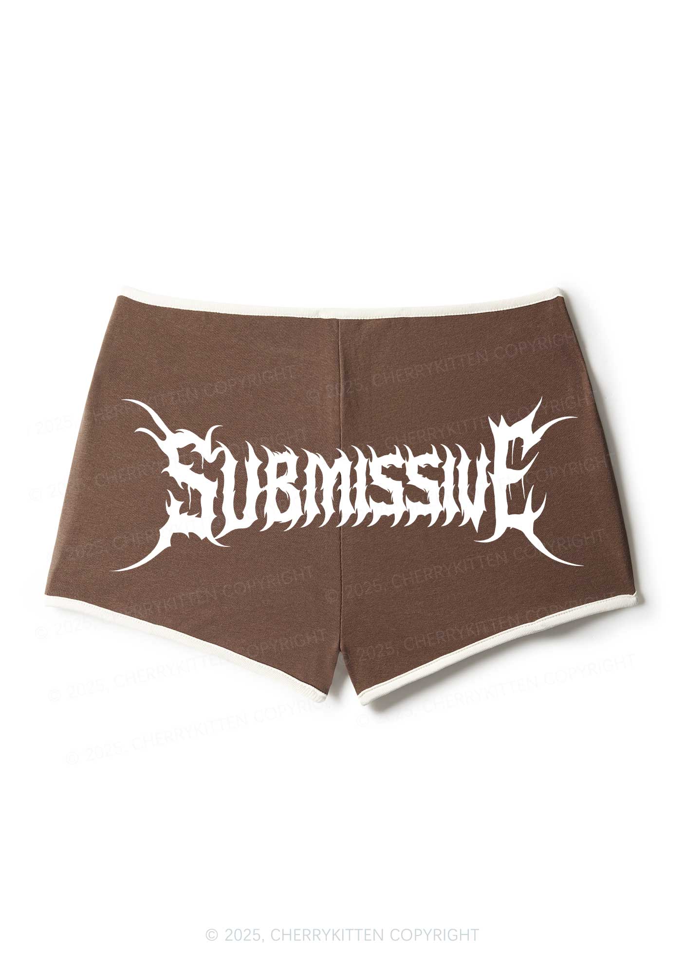 Punk Submissive Y2K Booty Shorts Cherrykitten - Image 5