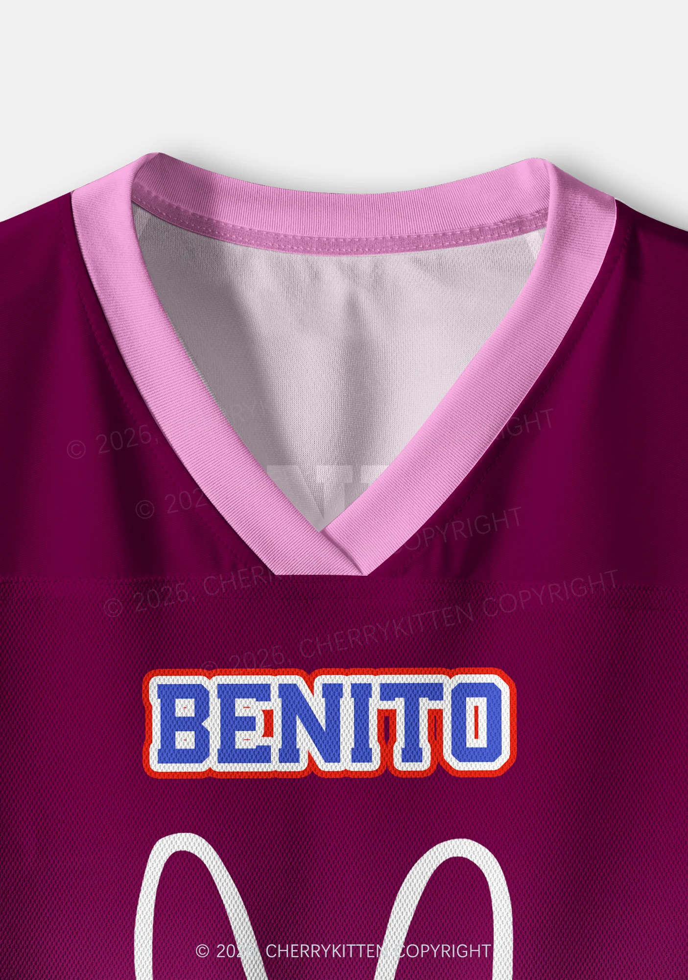 Purple Bunny Head Y2K Crop Sport Jersey Shirts Cherrykitten - Image 5