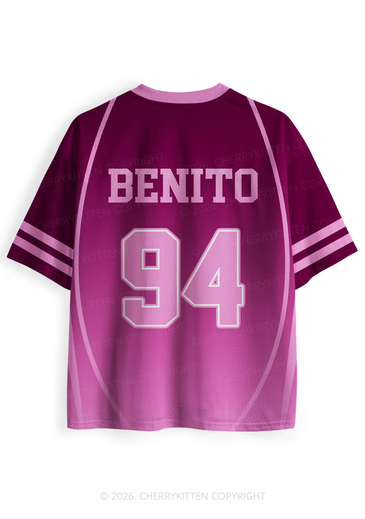 Purple Bunny Head Y2K Sport Jersey Shirts Cherrykitten - Image 4