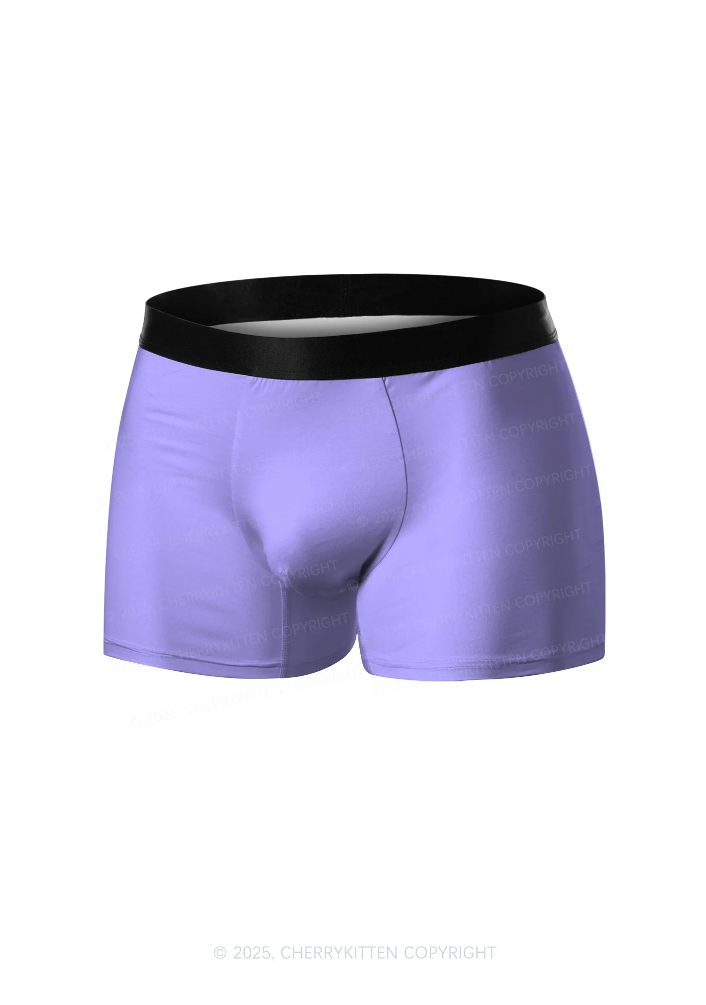 Purple Y2K Print Men Boxer Briefs Cherrykitten - Image 3