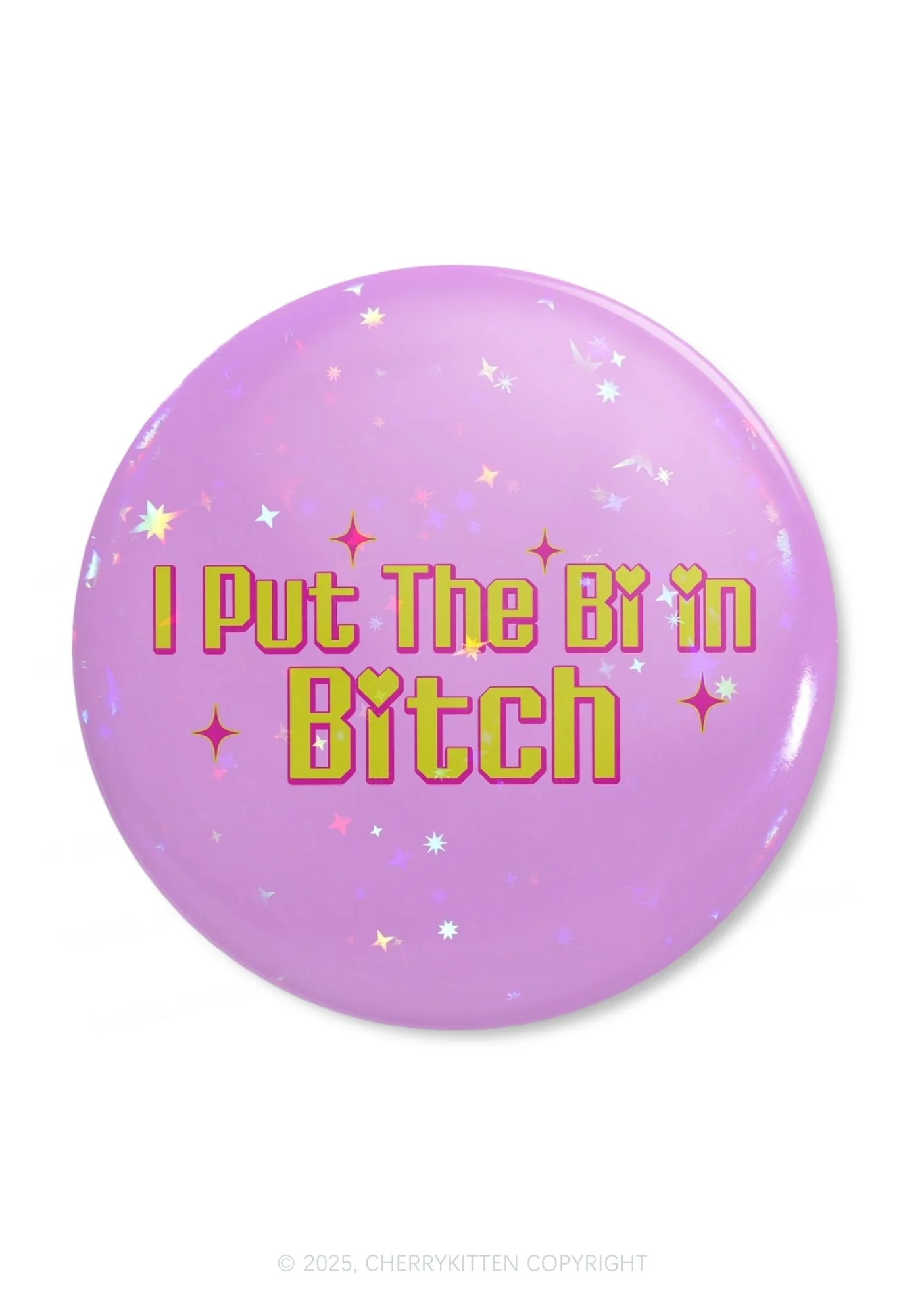 Put The Bi In Bxxch Pride 1Pc Y2K Pin Badge Cherrykitten - Image 4