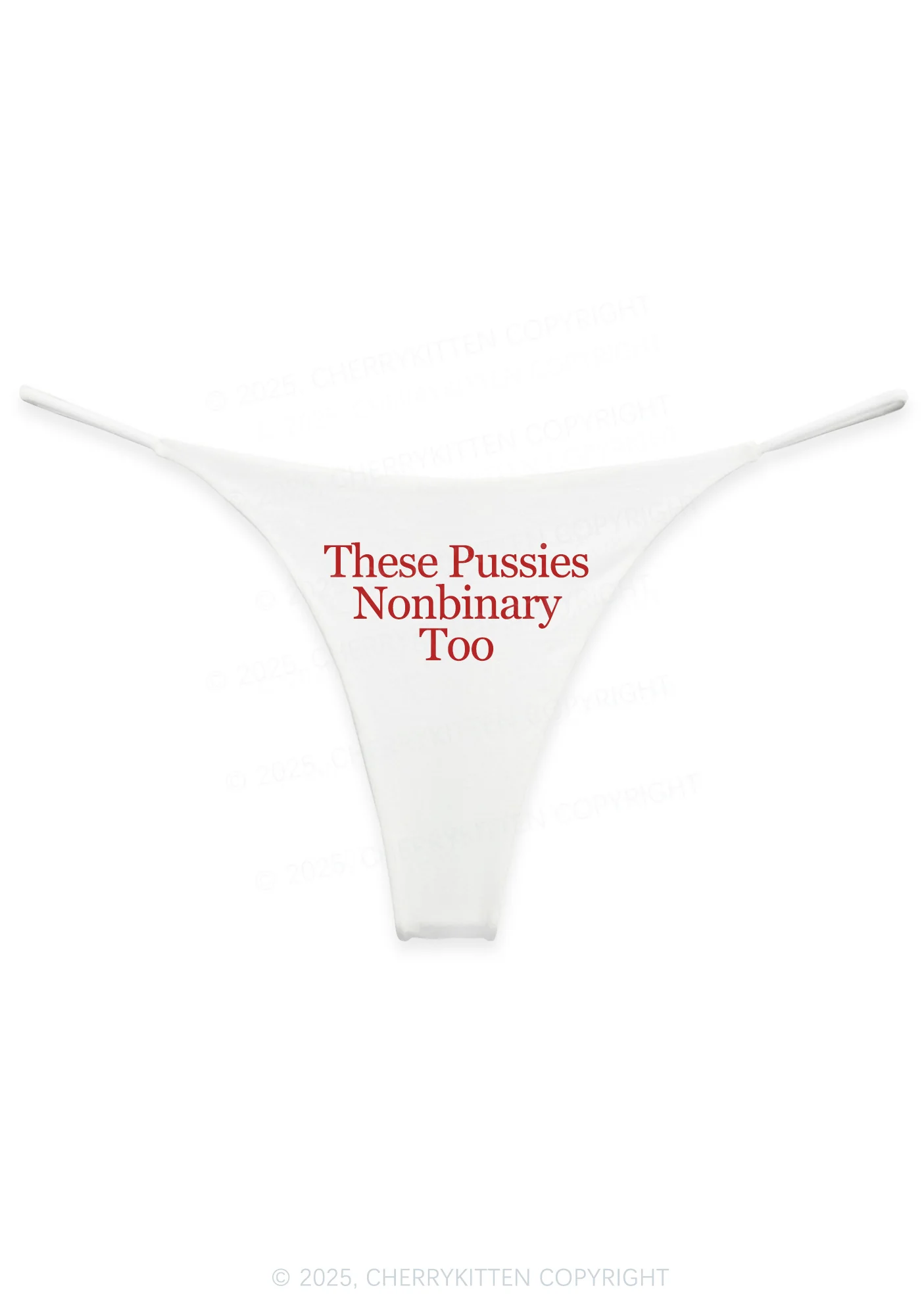 Puxxy Nonbinary Too Y2K Bikini String Thong Cherrykitten - Image 4