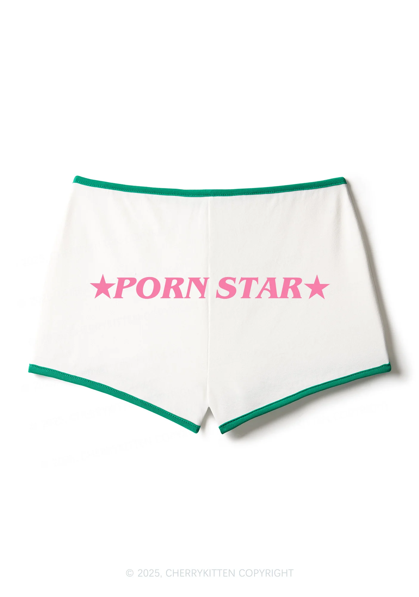 Pxrn Star Y2K Contrast Mini Shorts Cherrykitten - Image 3