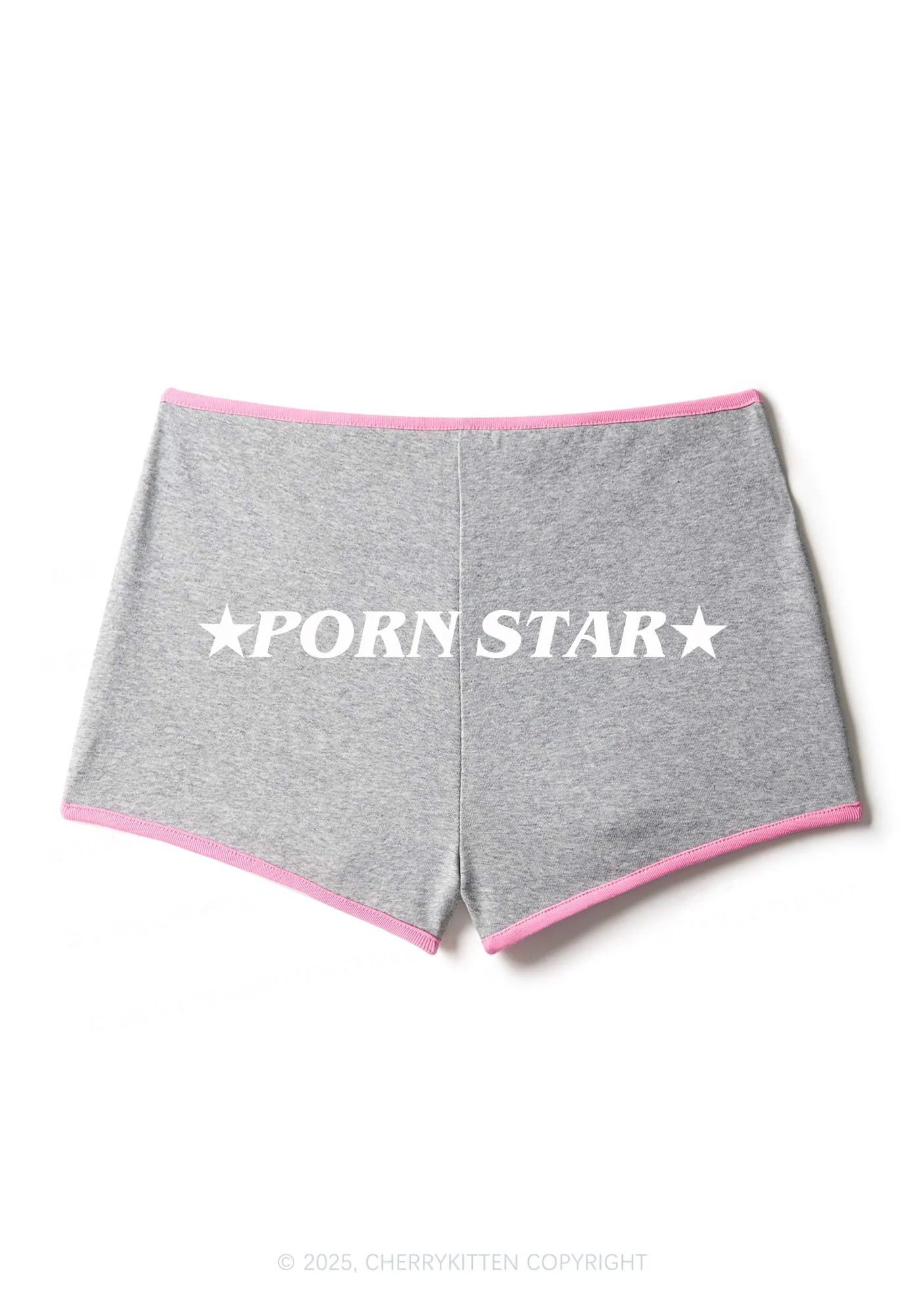 Pxrn Star Y2K Contrast Mini Shorts Cherrykitten - Image 5