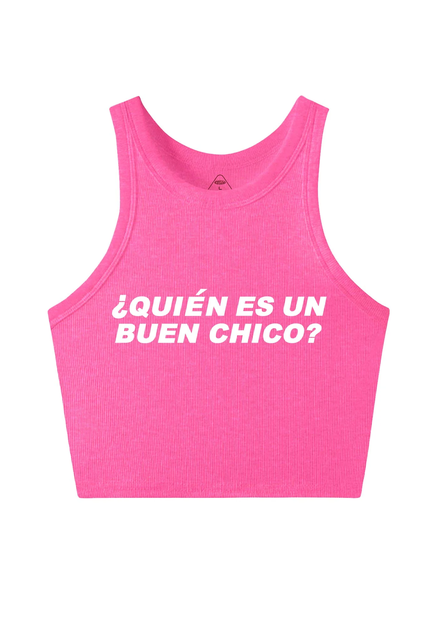 Quien Es Un Buen Chico Y2K Crop Tank Top Cherrykitten - Image 5